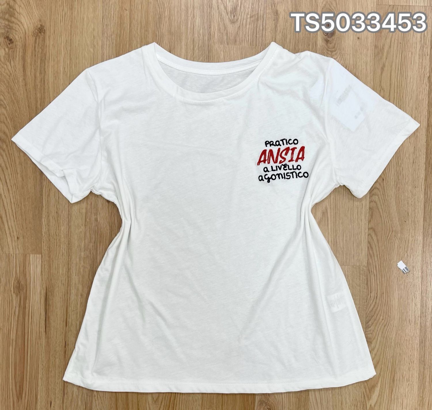 t-shirt pratico ansia a livello agonistico
