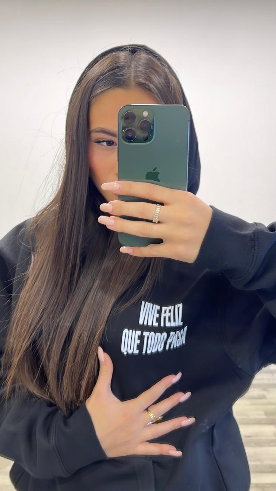 felpa vive feliz