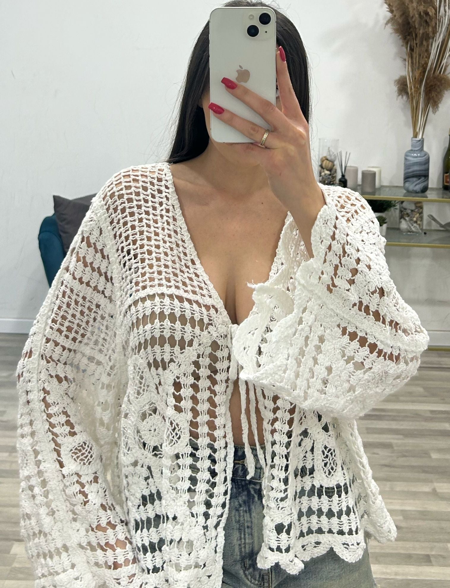 cardigan fettuccia ponza