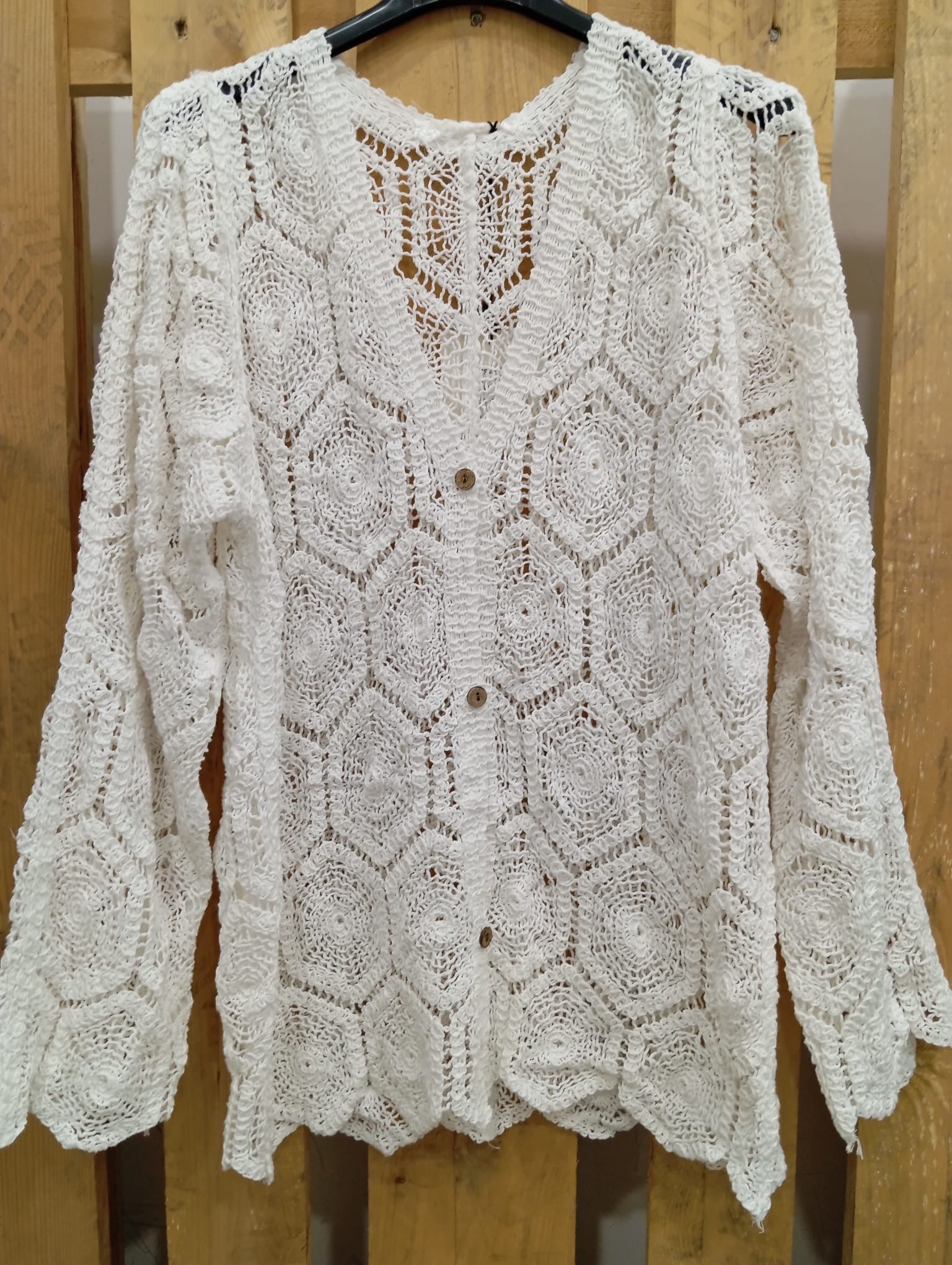cardigan ricamo frida