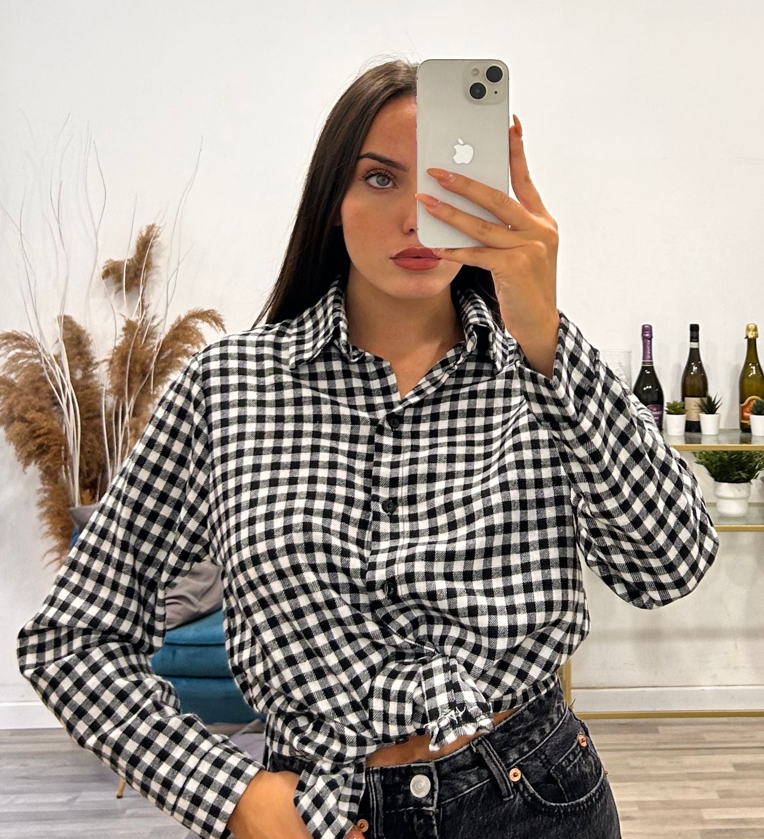 camicia scozzese good price