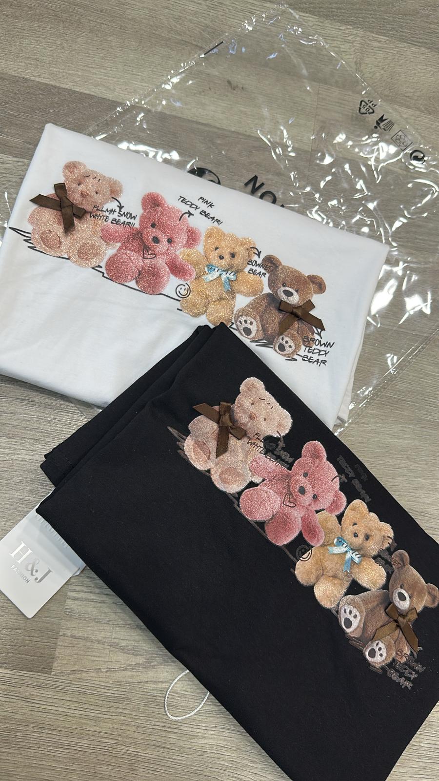 t-shirt quattro teddy