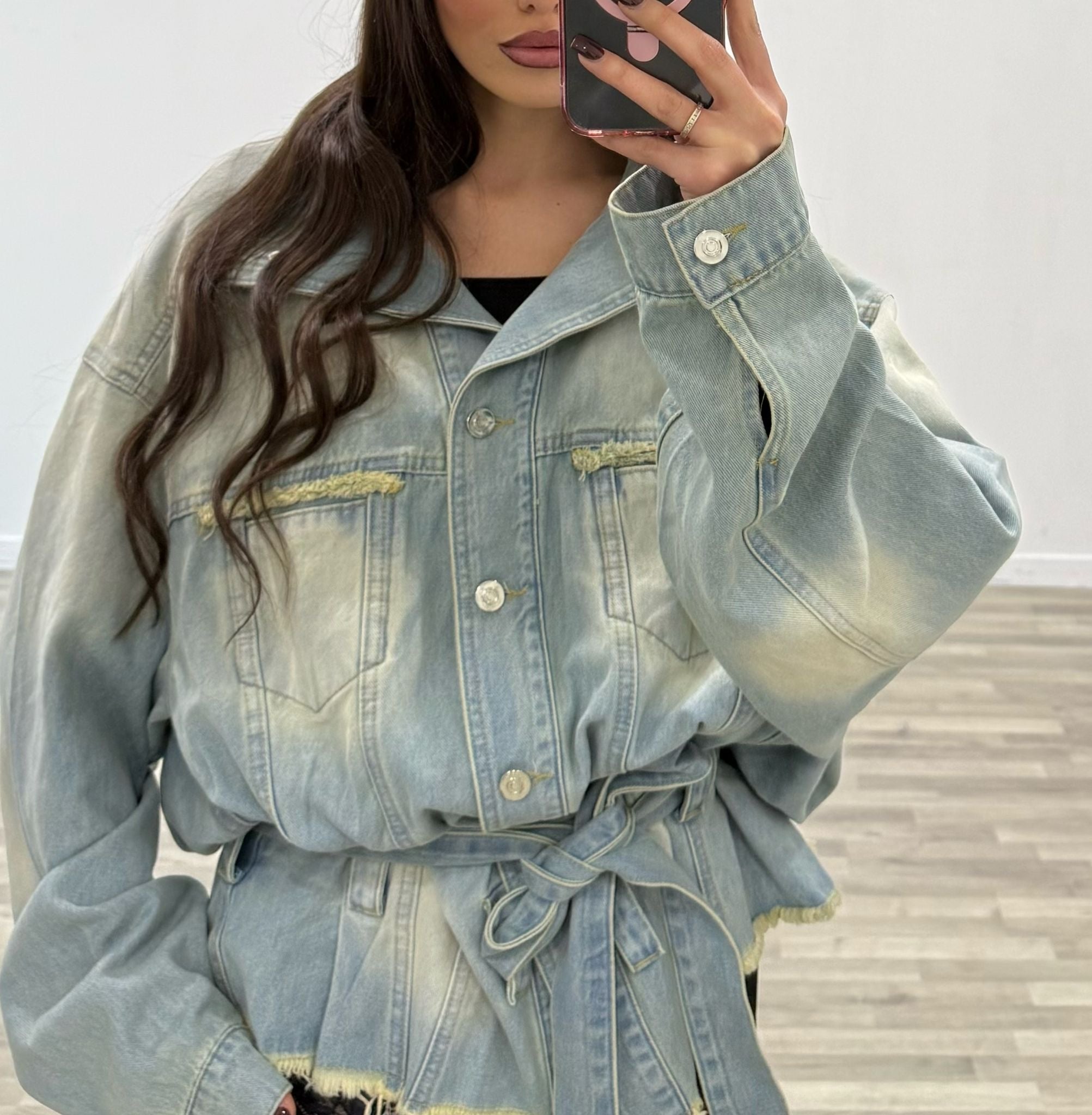 giacca di jeans harmann