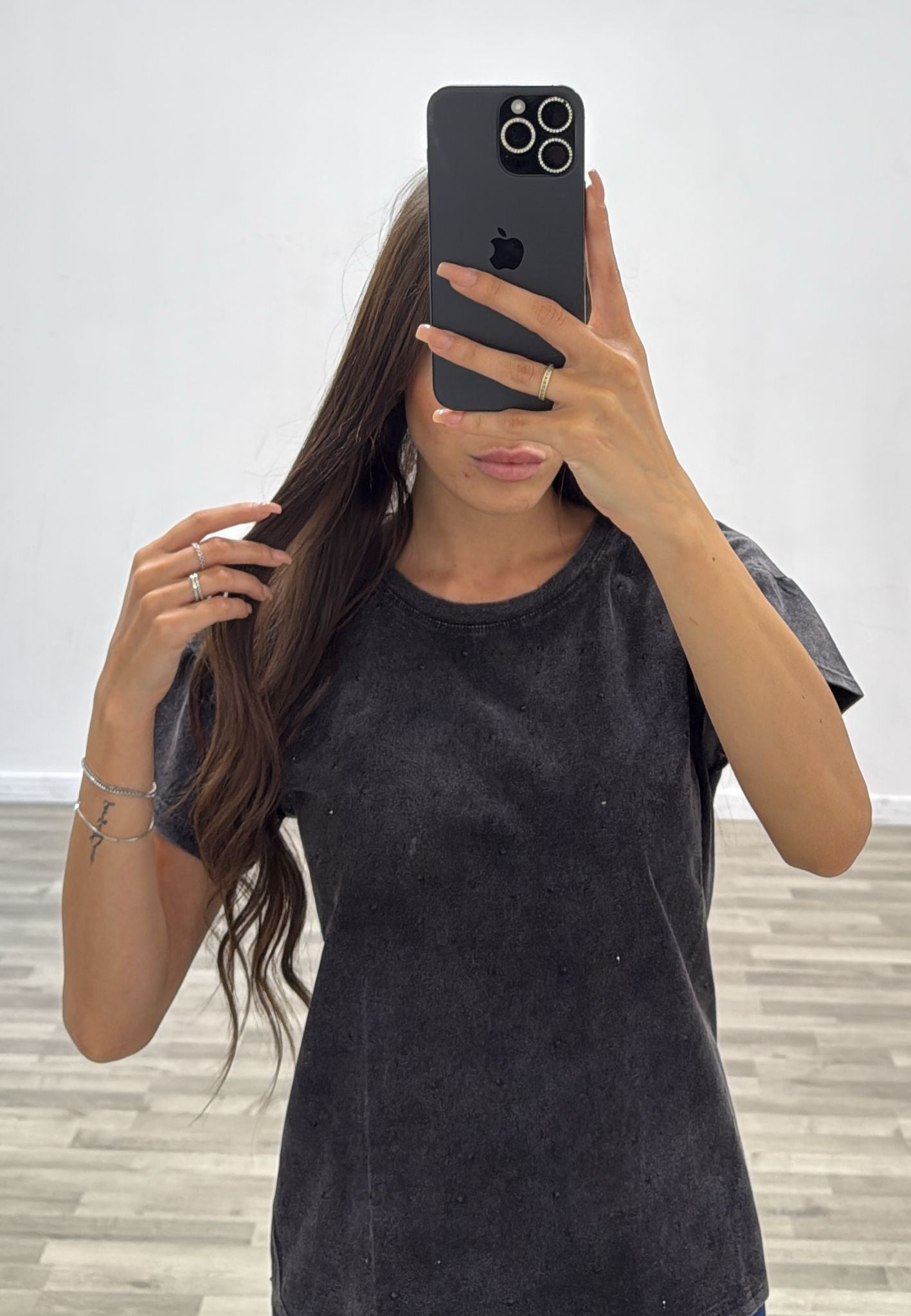 t-shirt cob brillantini