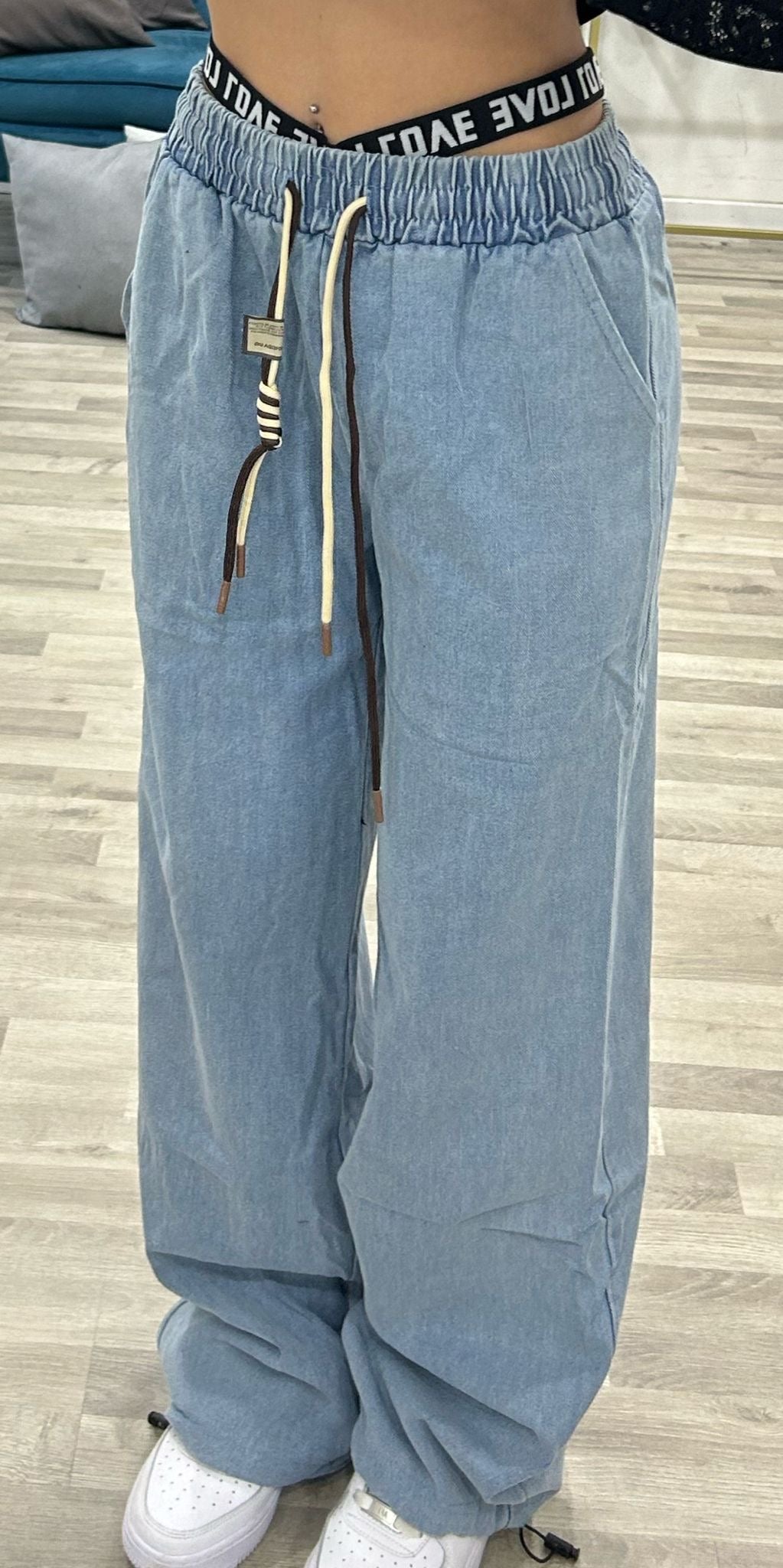 pantalaccio di jeans ck