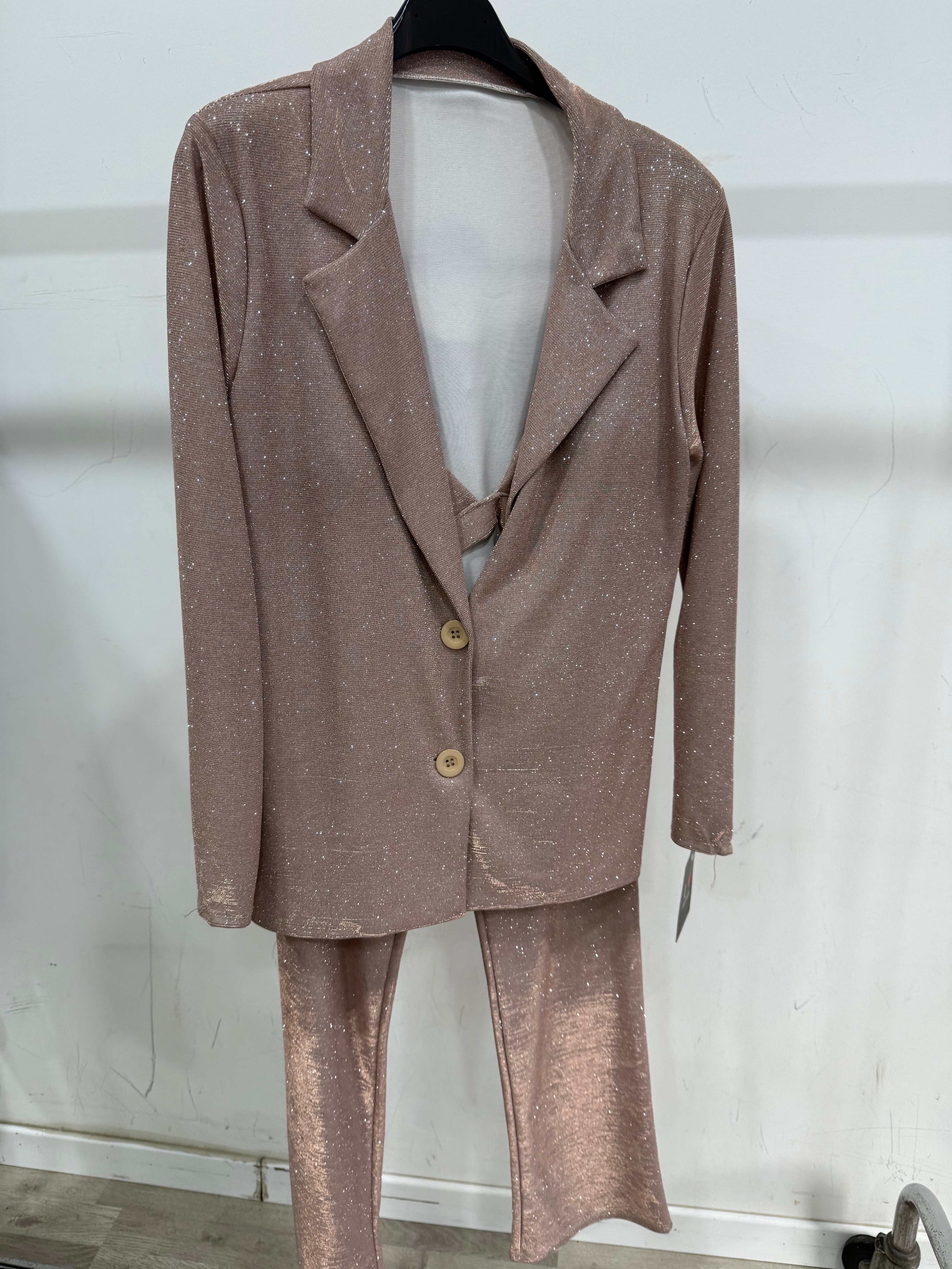 tailleur in lurex