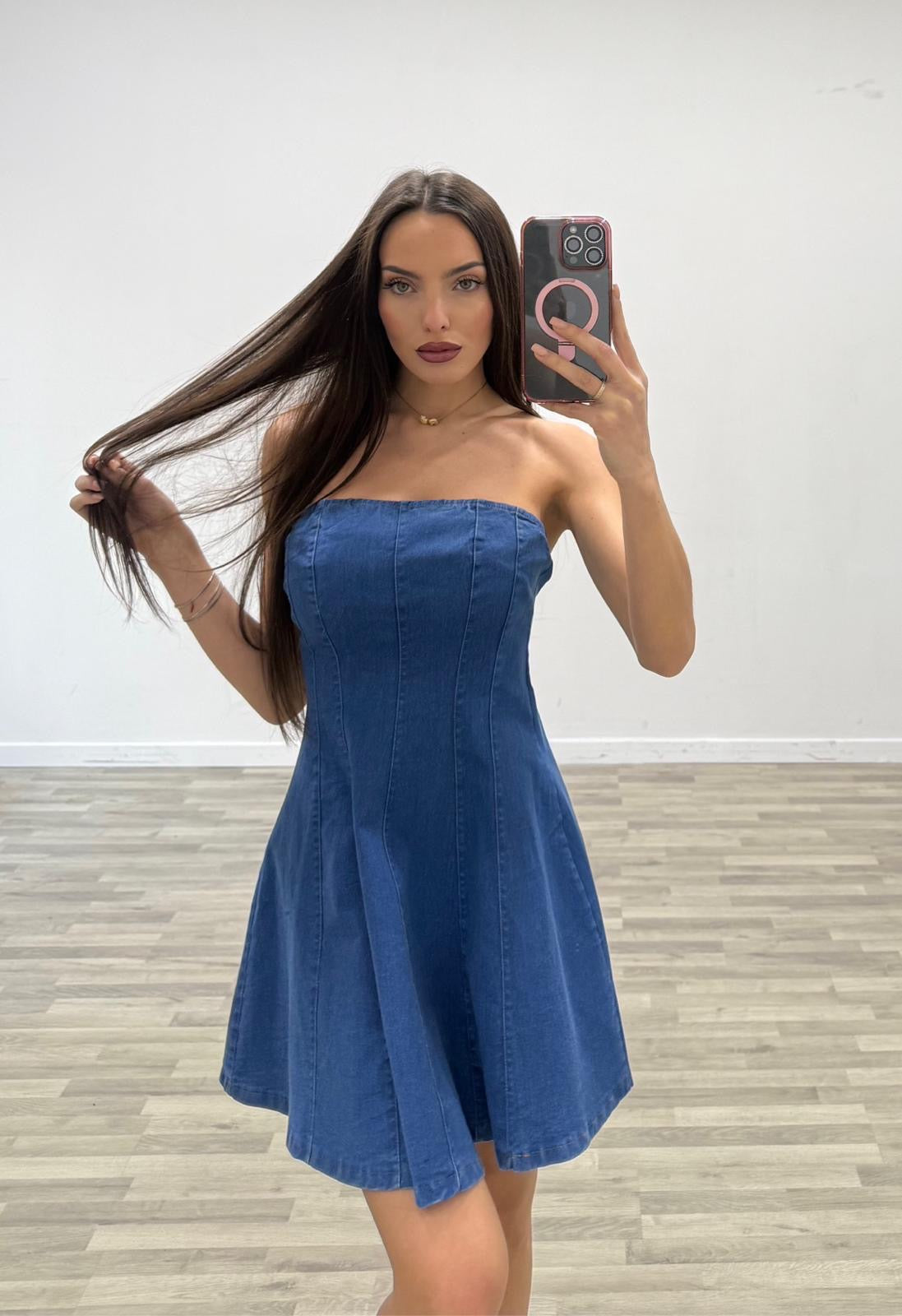 vestitino di jeans michelle