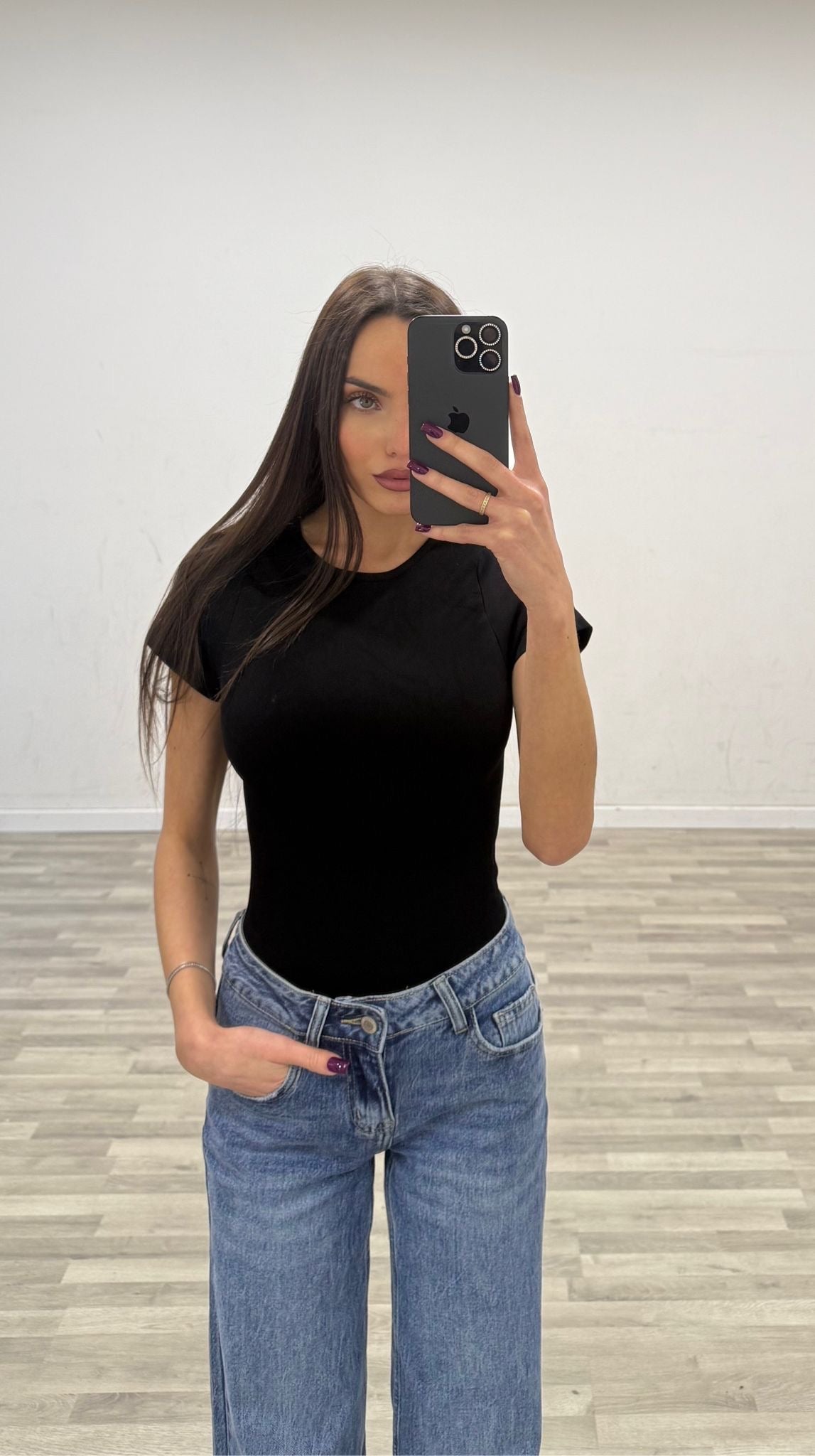 body costine mezza manica