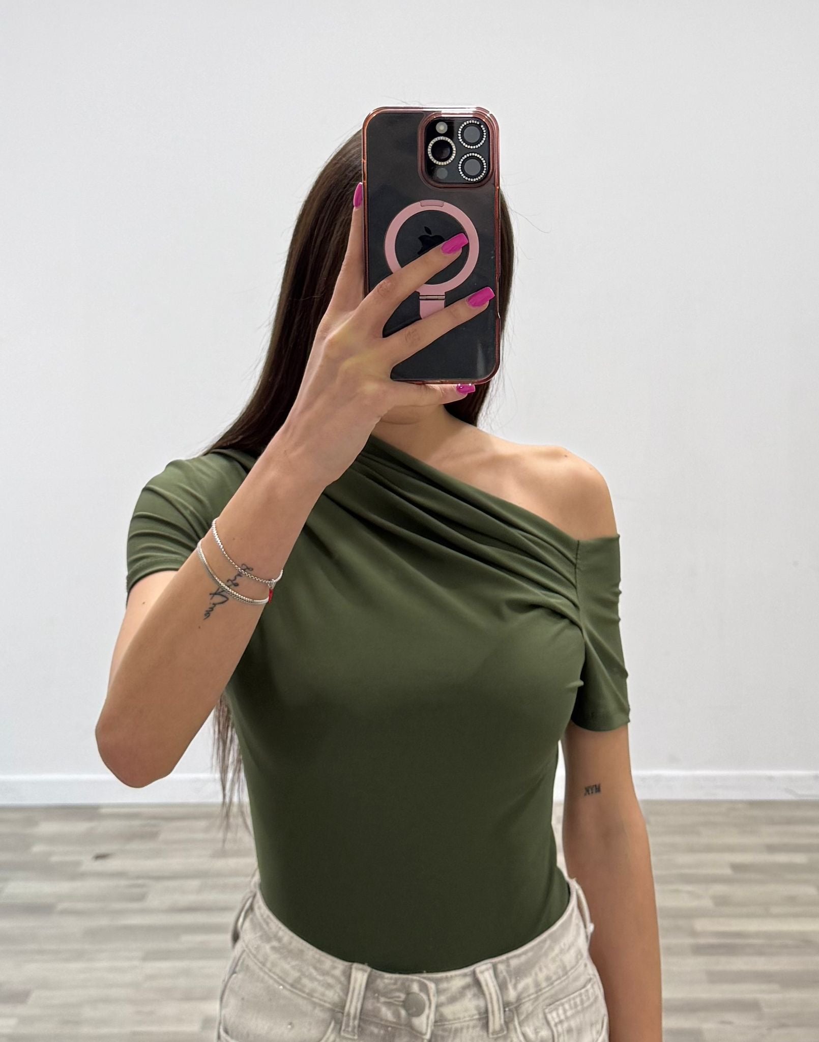 body kim mezza manica