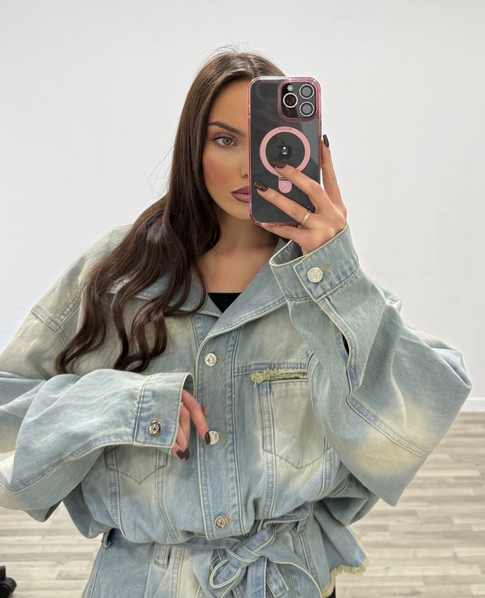 giacca di jeans harmann