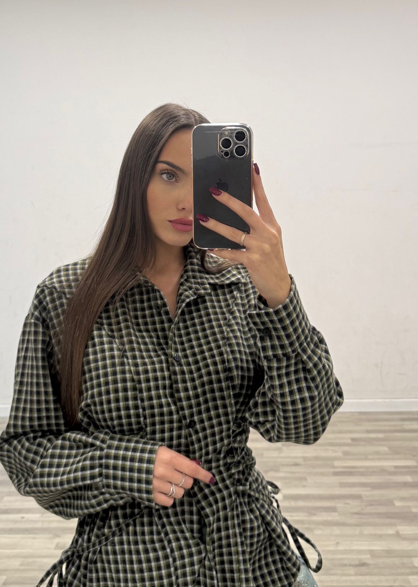 camicia arizona con lacci