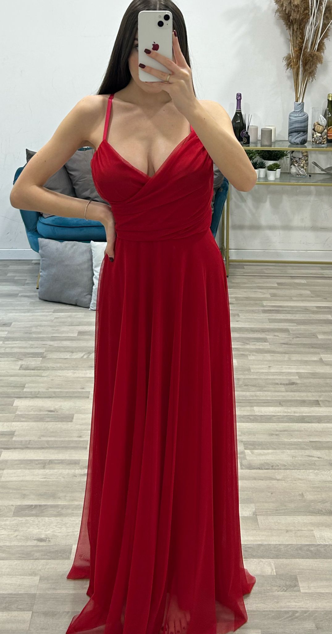 vestito velo chantal