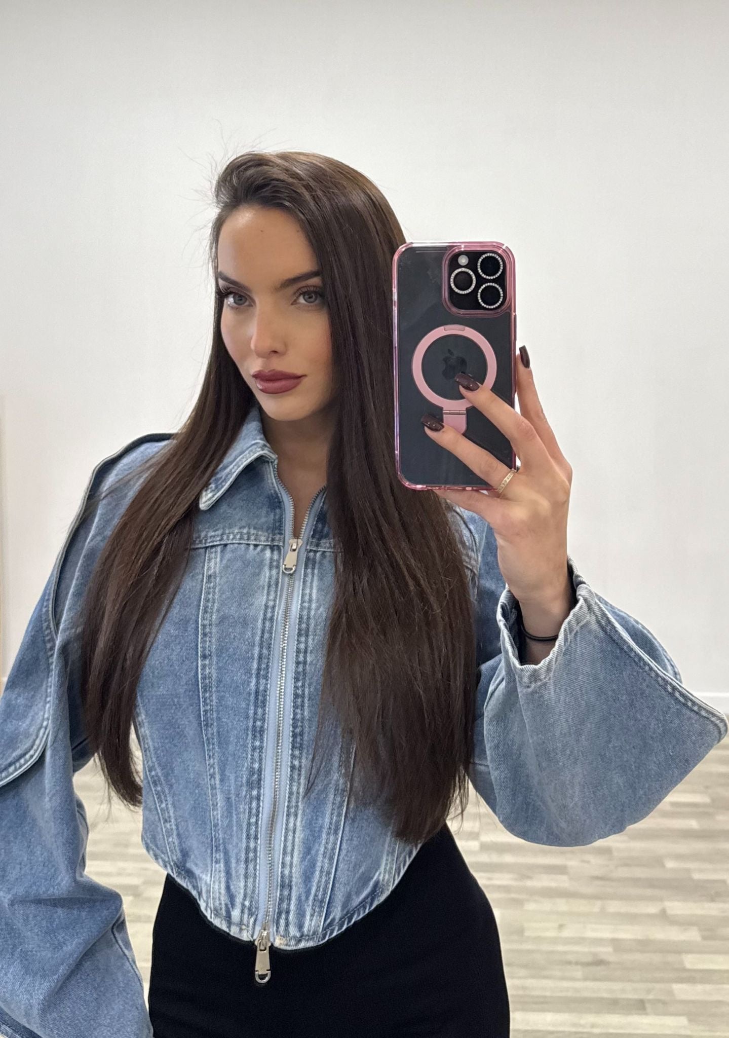 giubbino jeans halliot