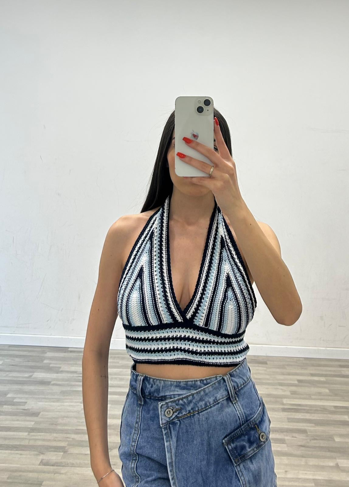 top multicolor serlet