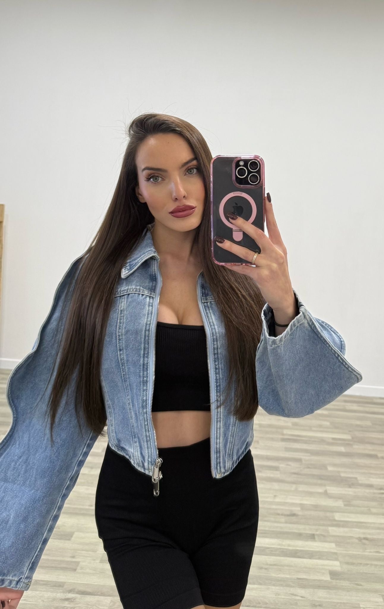 giubbino jeans halliot