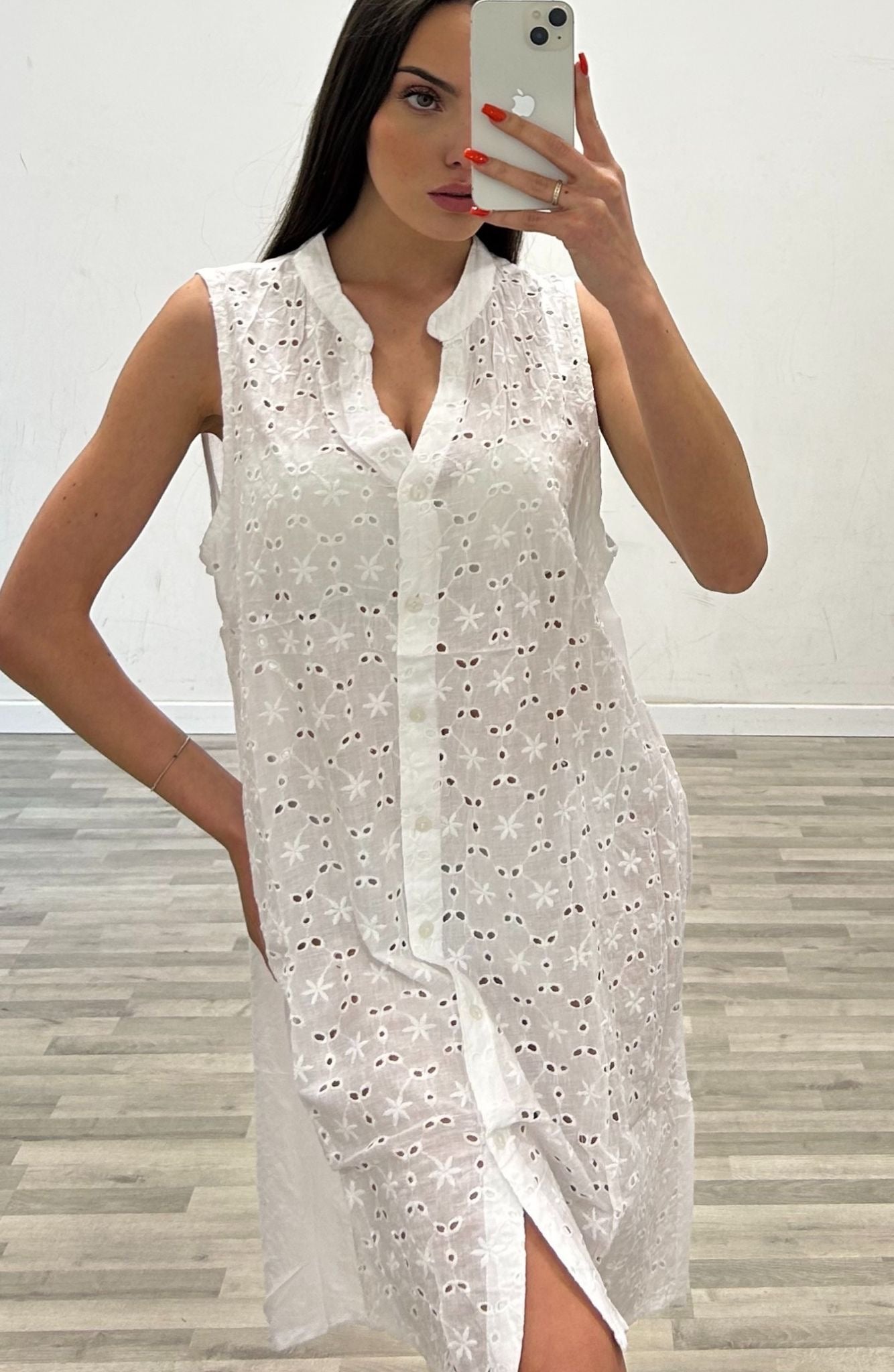 camicia lunga s/m san gallo ponza