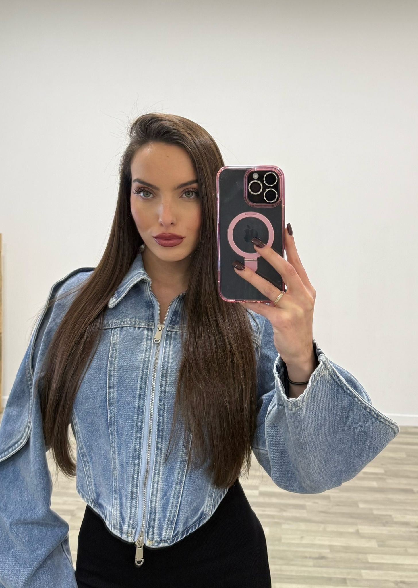 giubbino jeans halliot