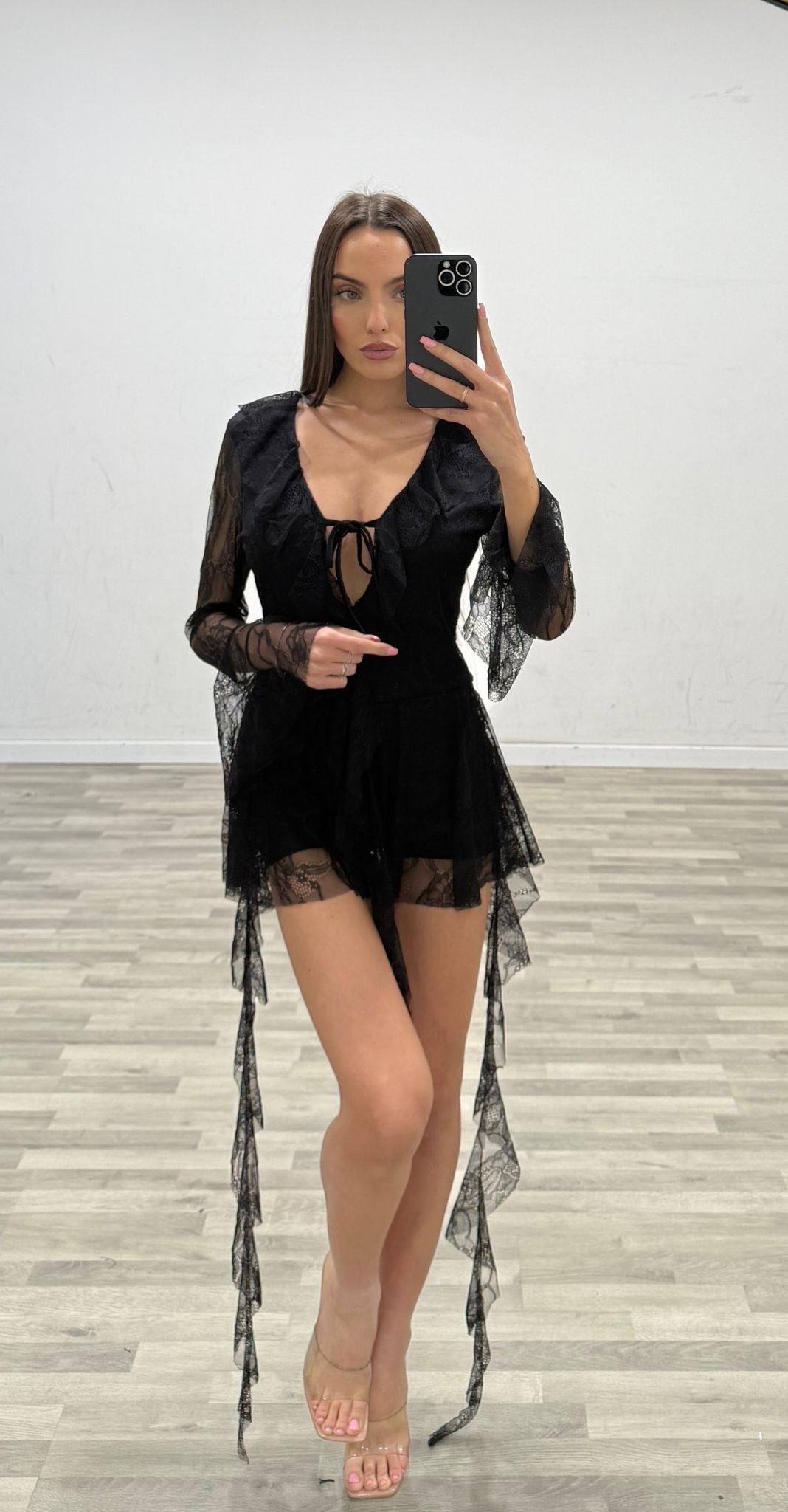 vestitino marta in pizzo