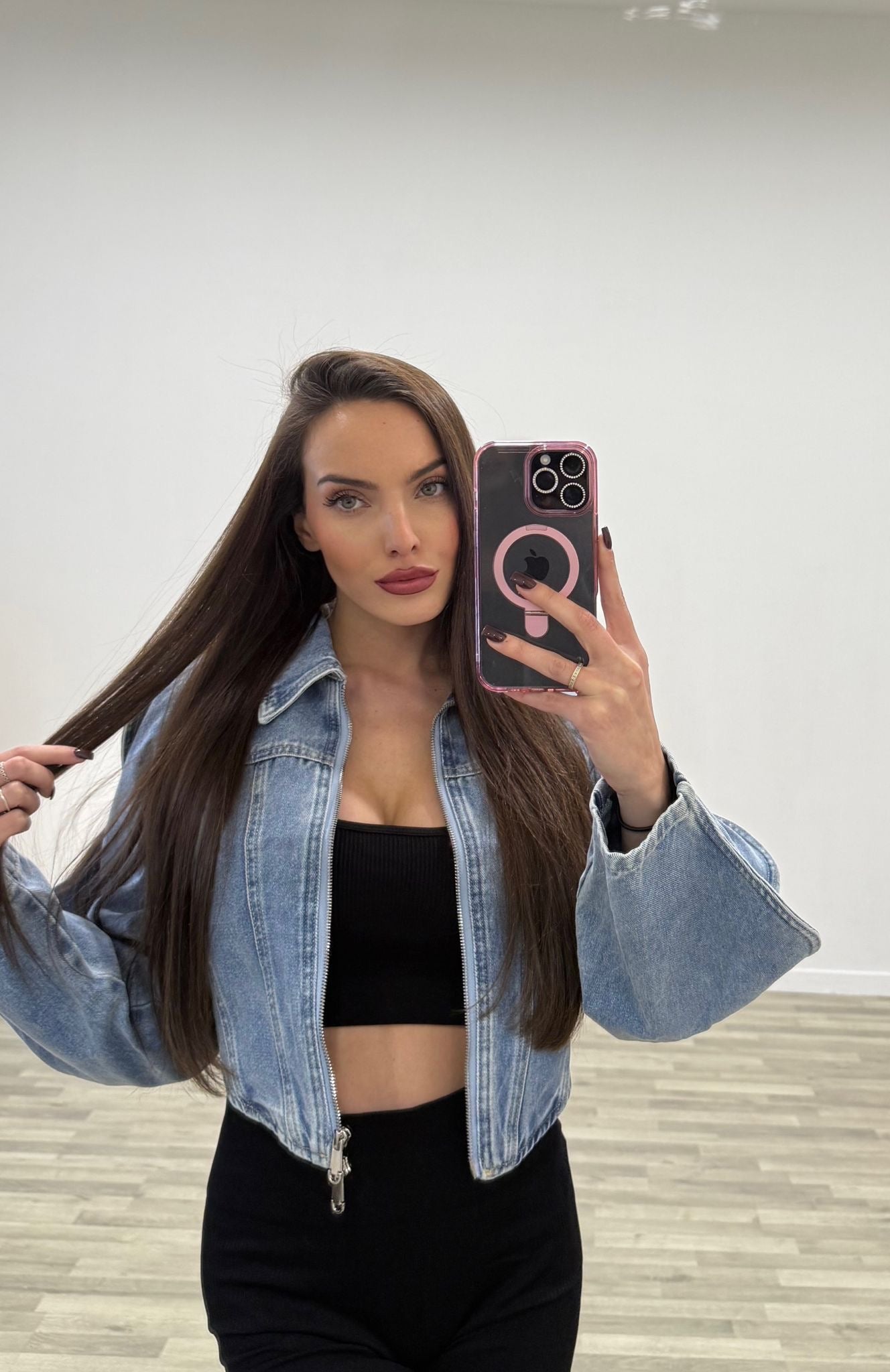 giubbino jeans halliot