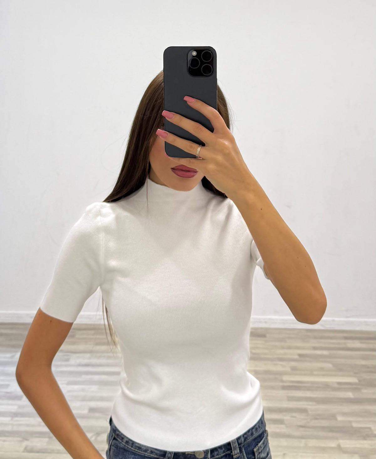 maglia mezza manica chiaia