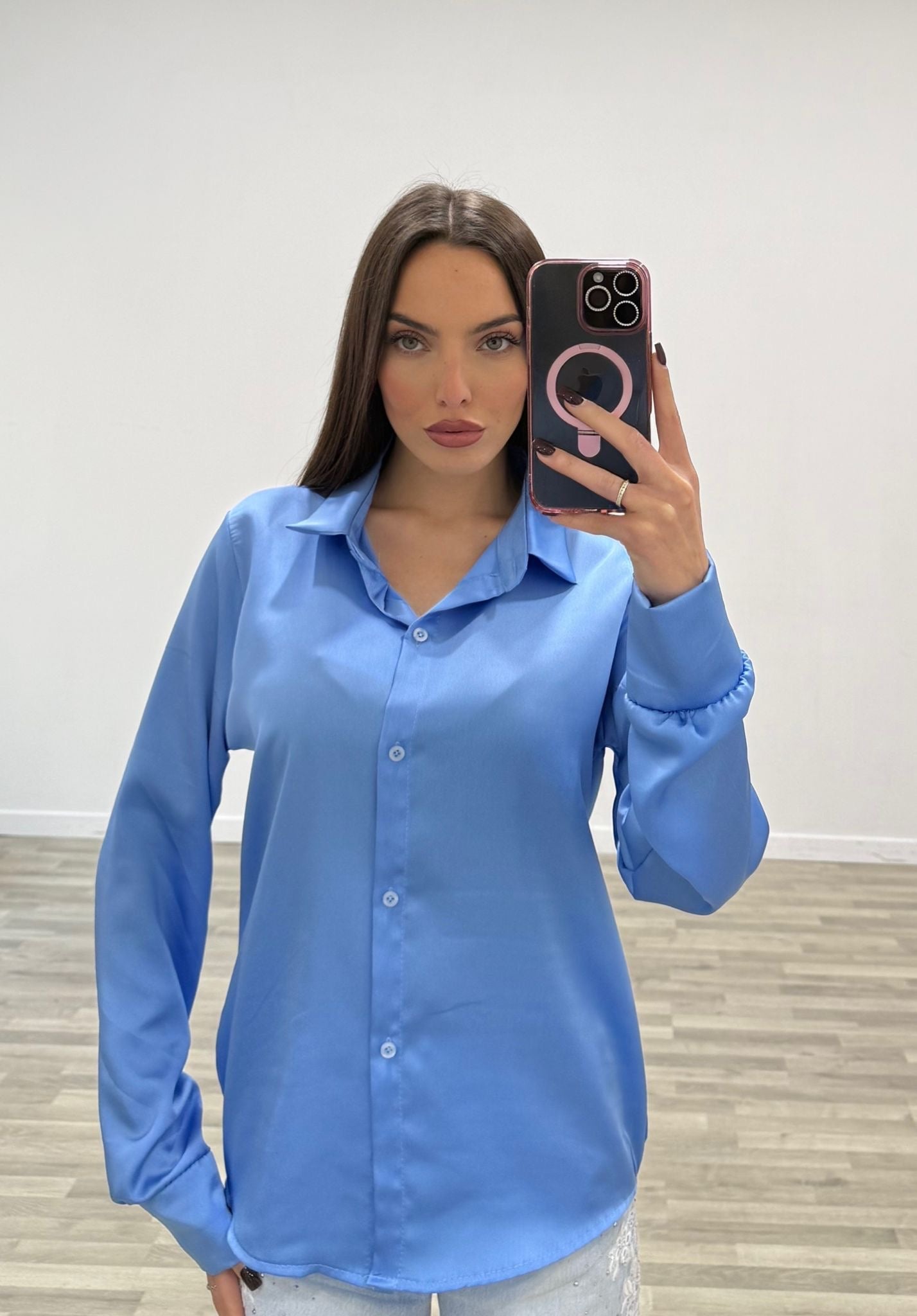 camicia di raso antonella