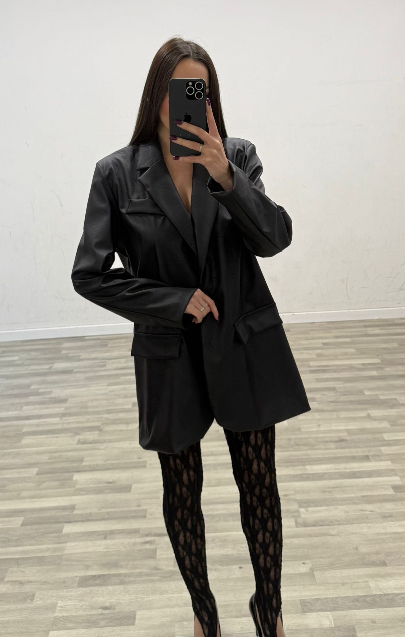 leggins in pizzo con ghette