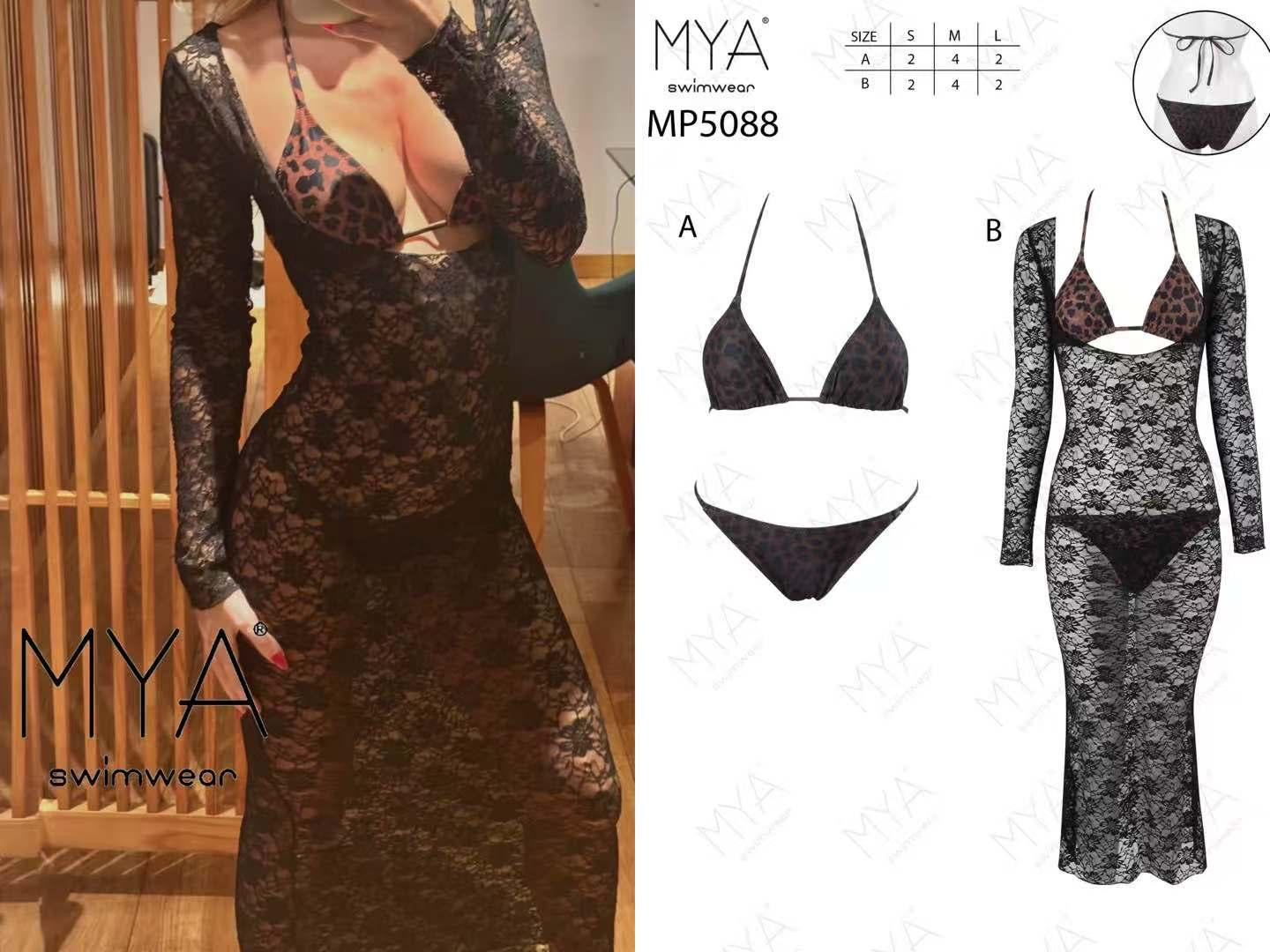costume leopardato con kaftano in pizzo