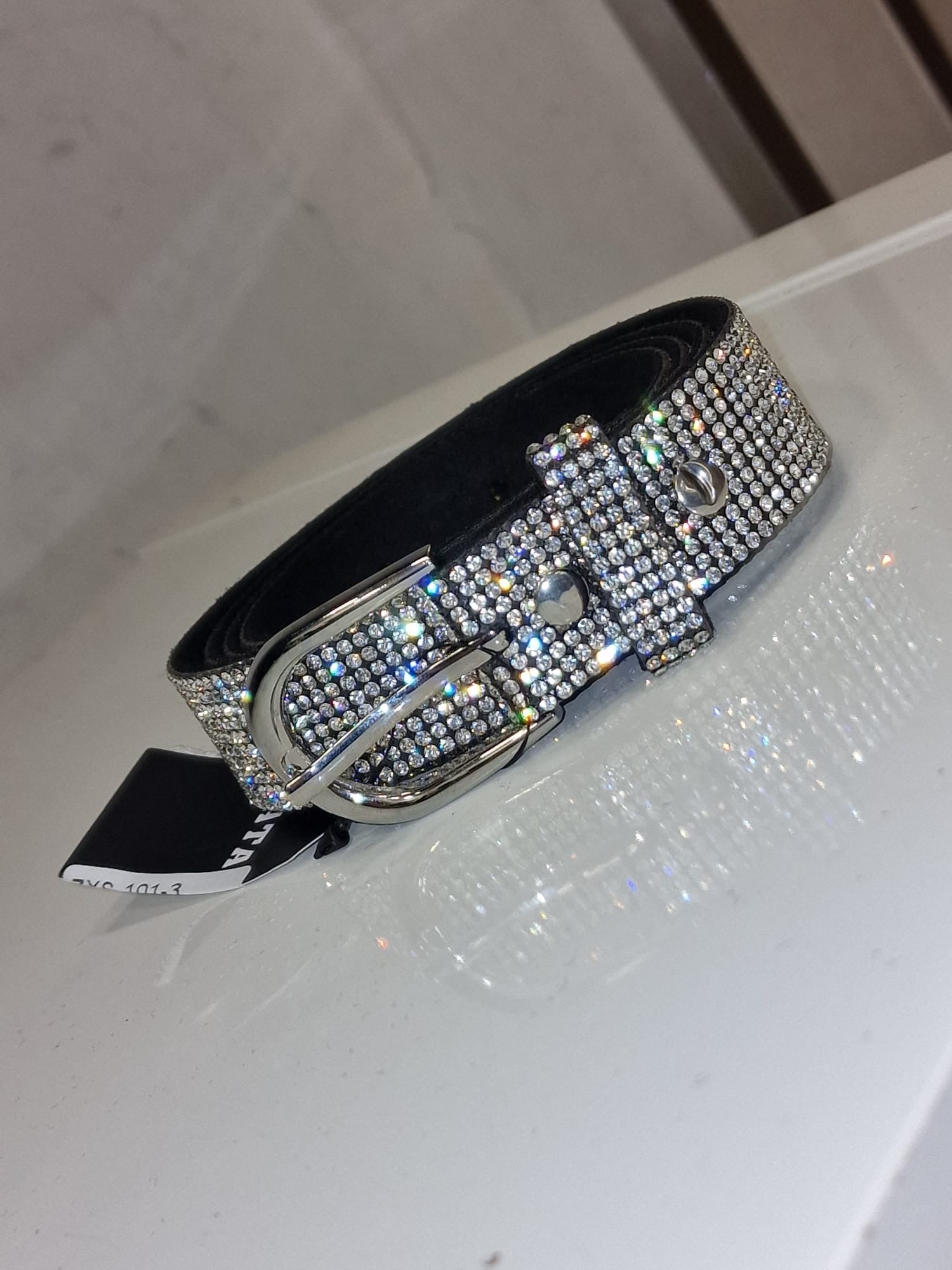 cintura strass large