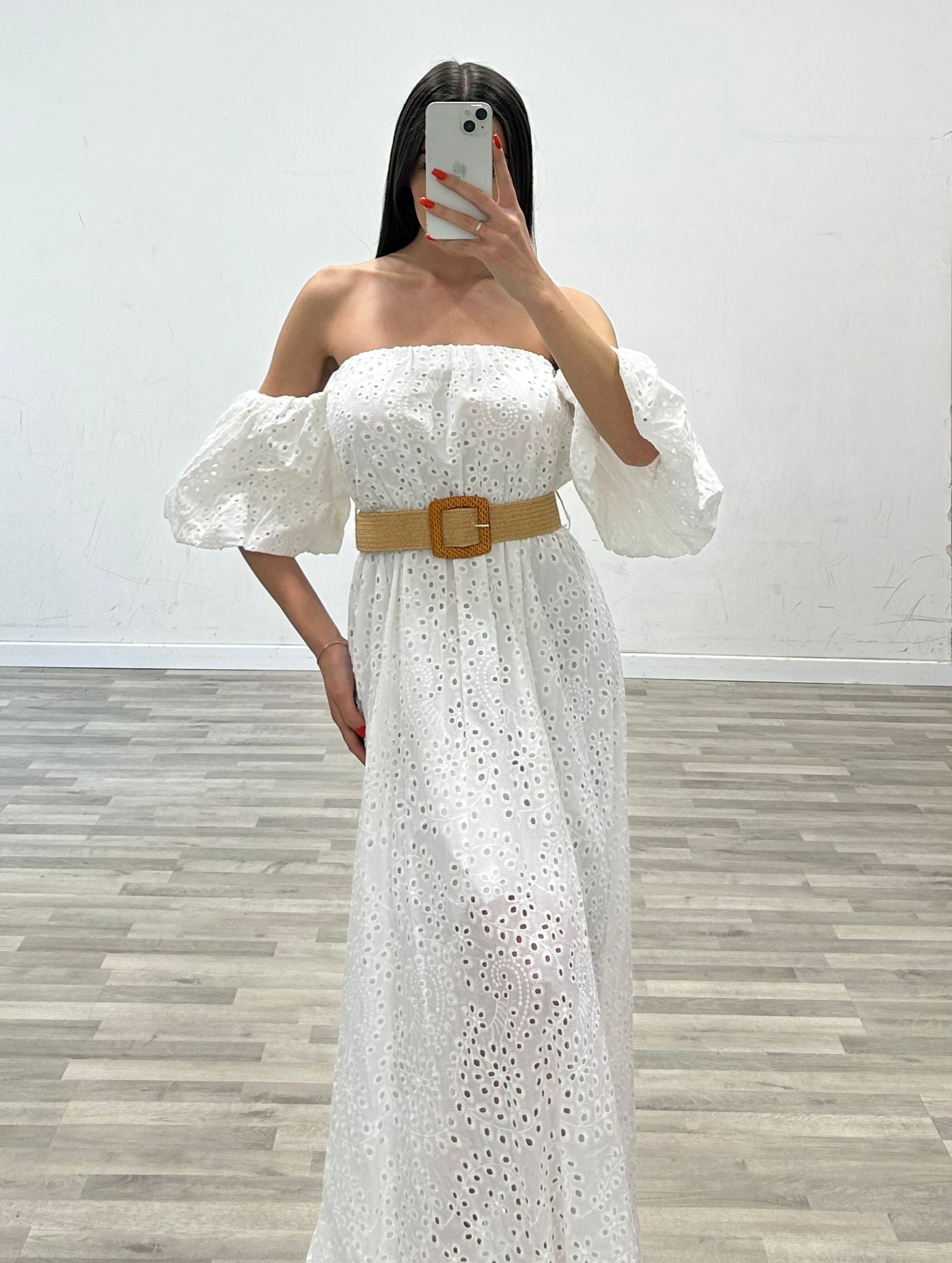 vestito a fascia san gallo