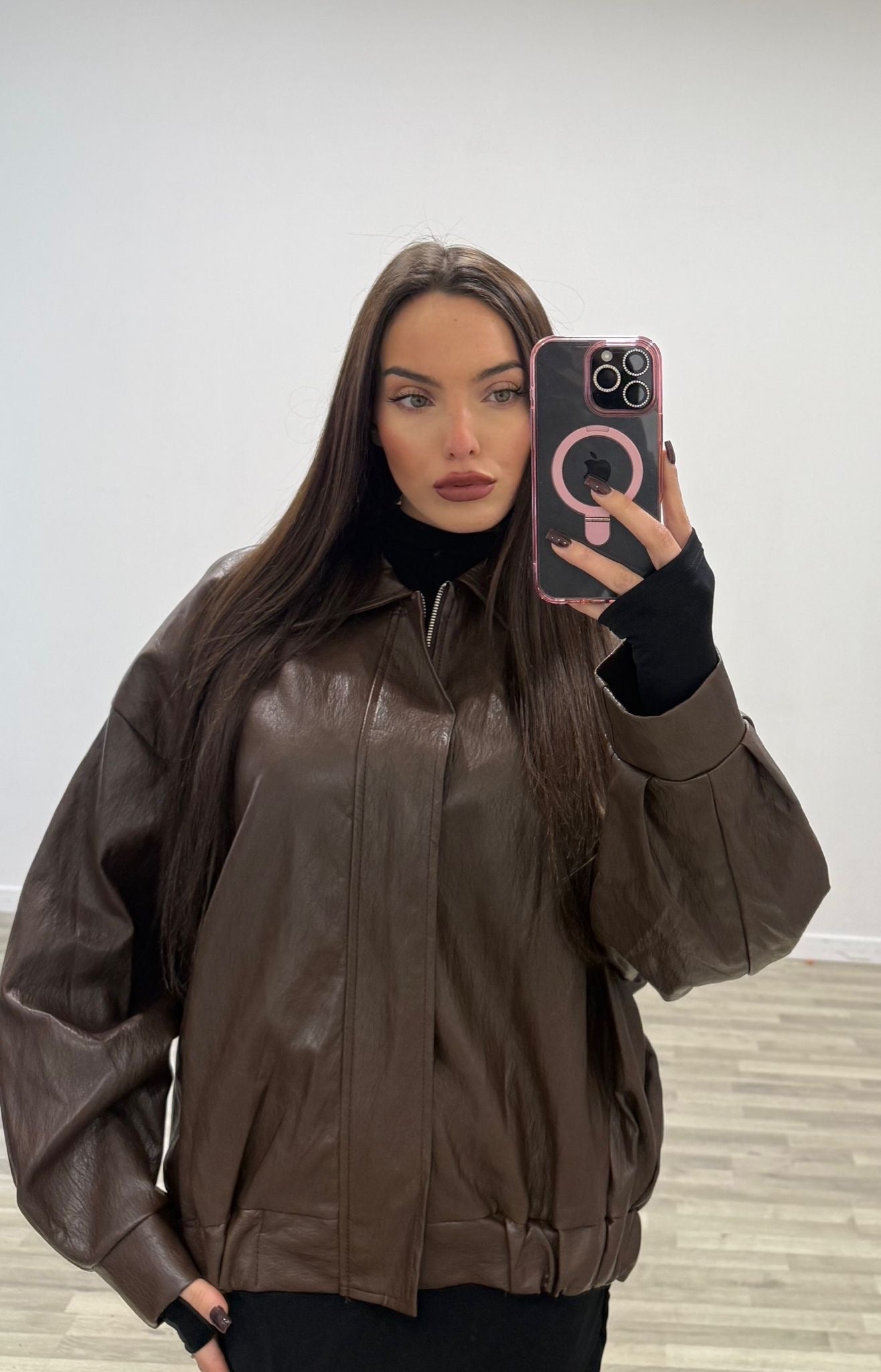 giubbino in ecopelle innovative