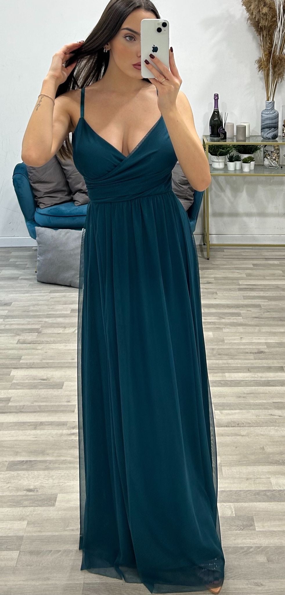 vestito velo chantal