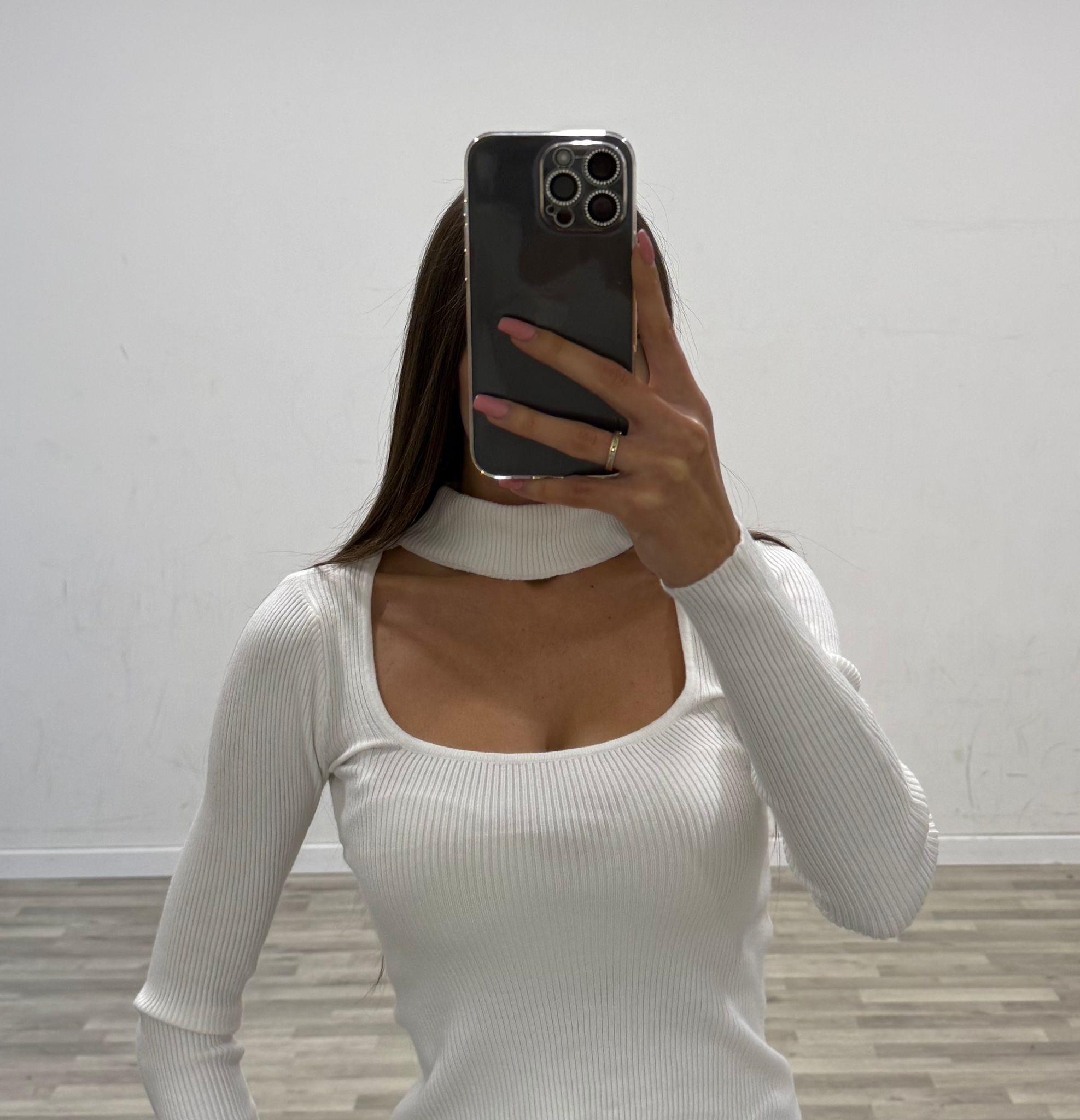 maglia con collarino zs