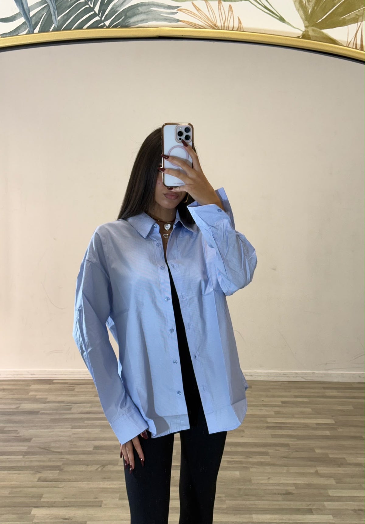 camicia over righine