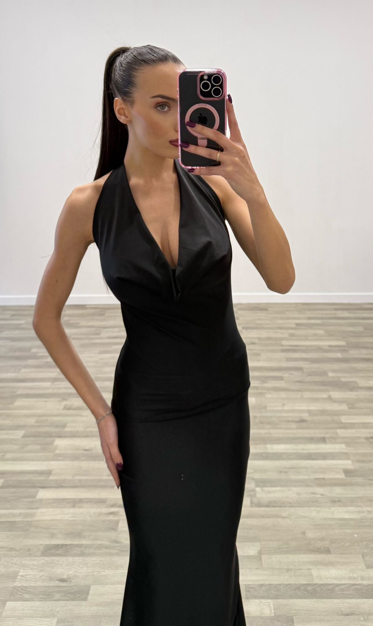 vestito scollo bavero belen