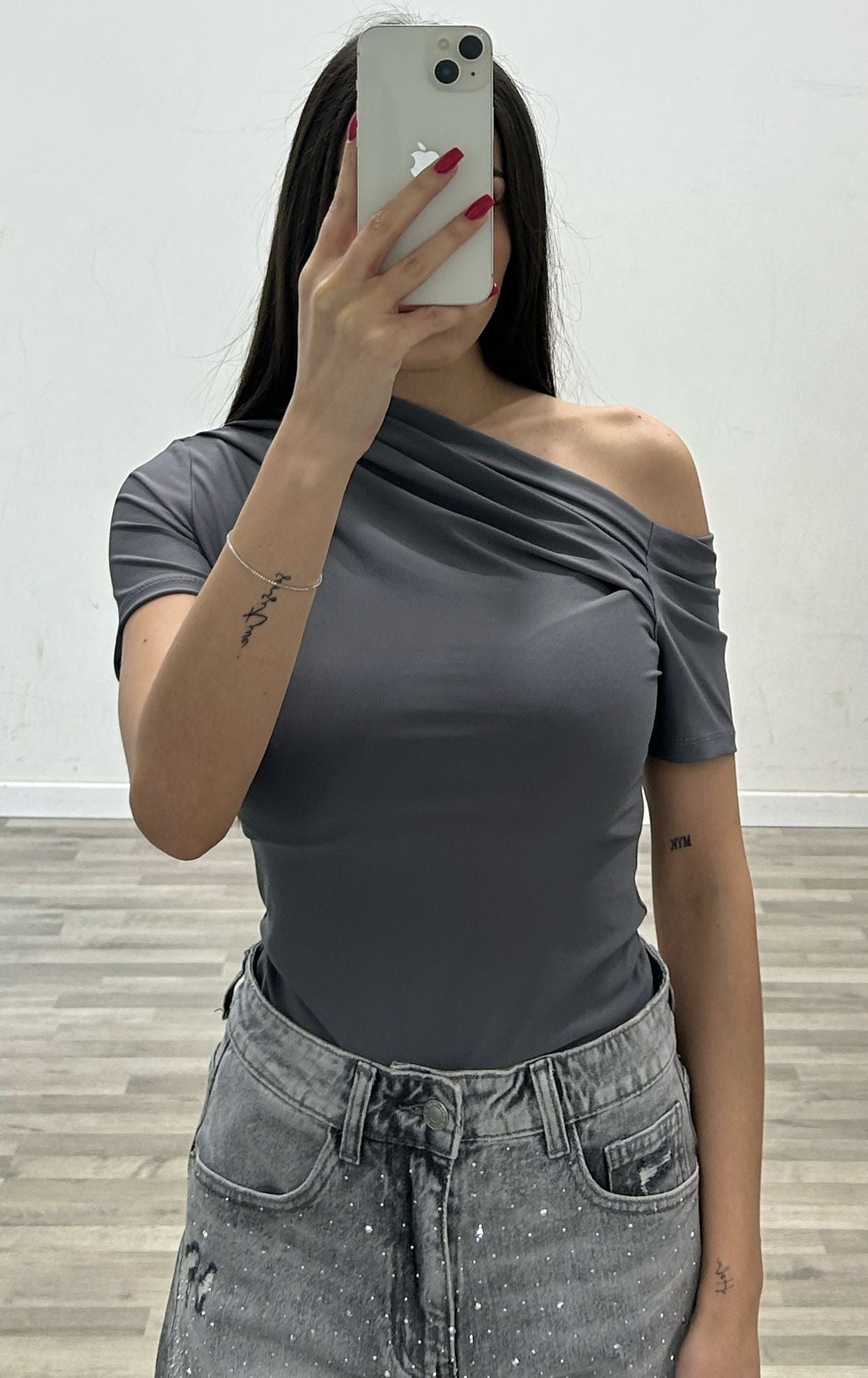 body kim mezza manica