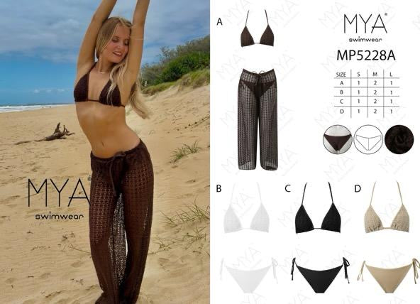 costume con pantalone traforato