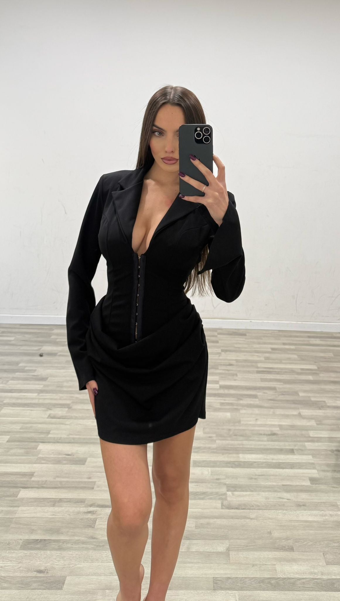 vestitino camicia con gancetti