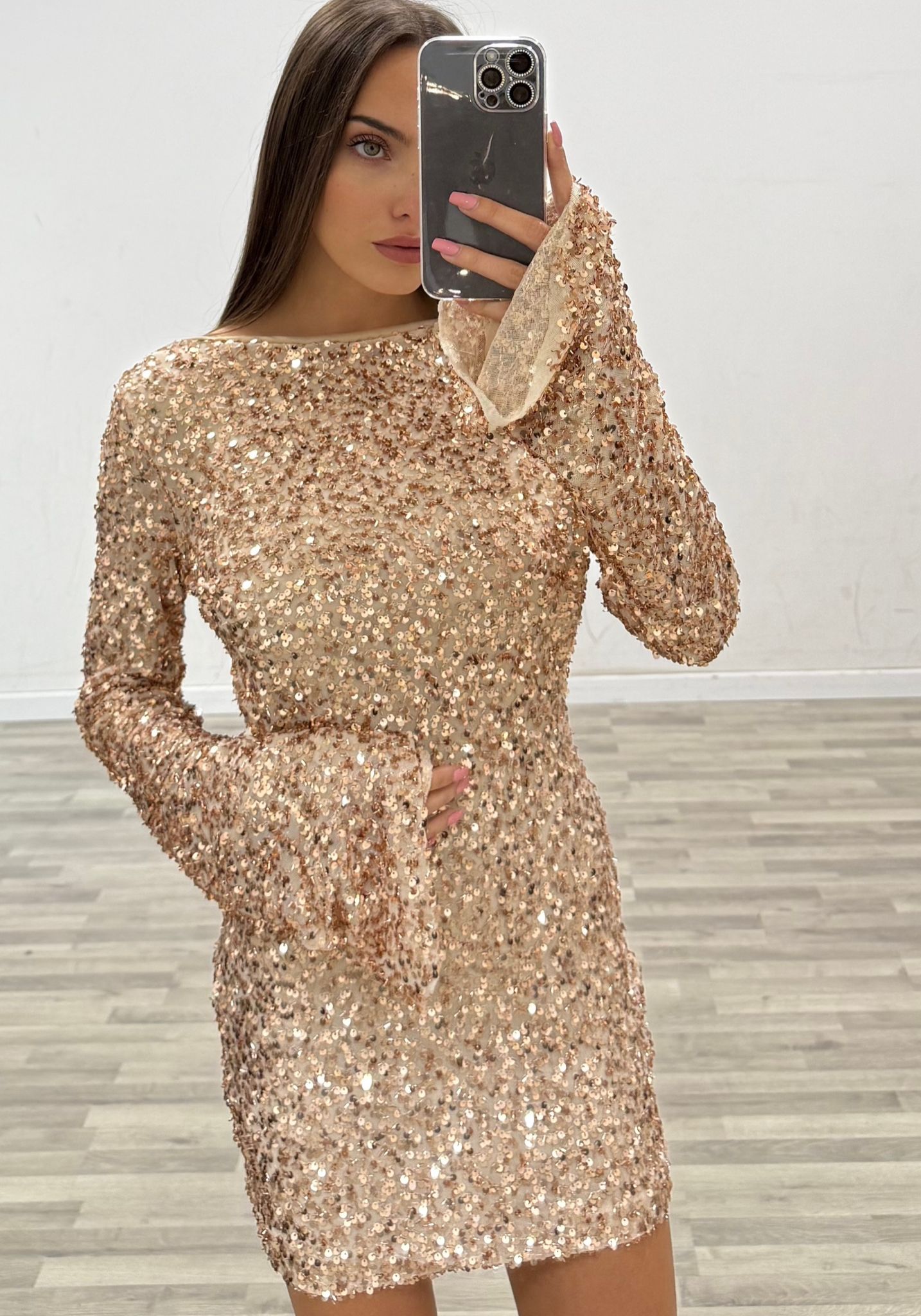 vestitino in paillettes madrid