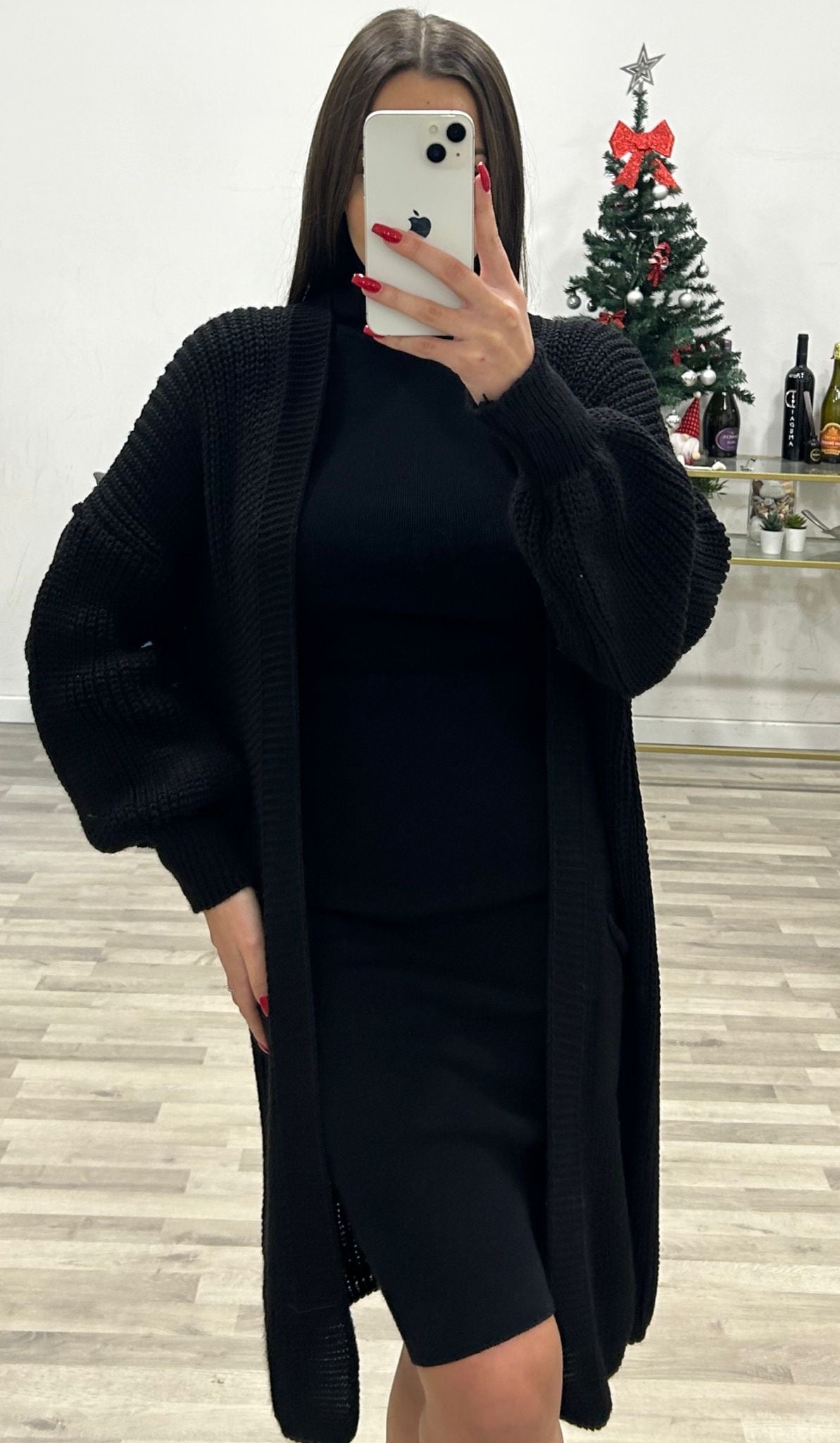 cardigan costa inglese con tasche