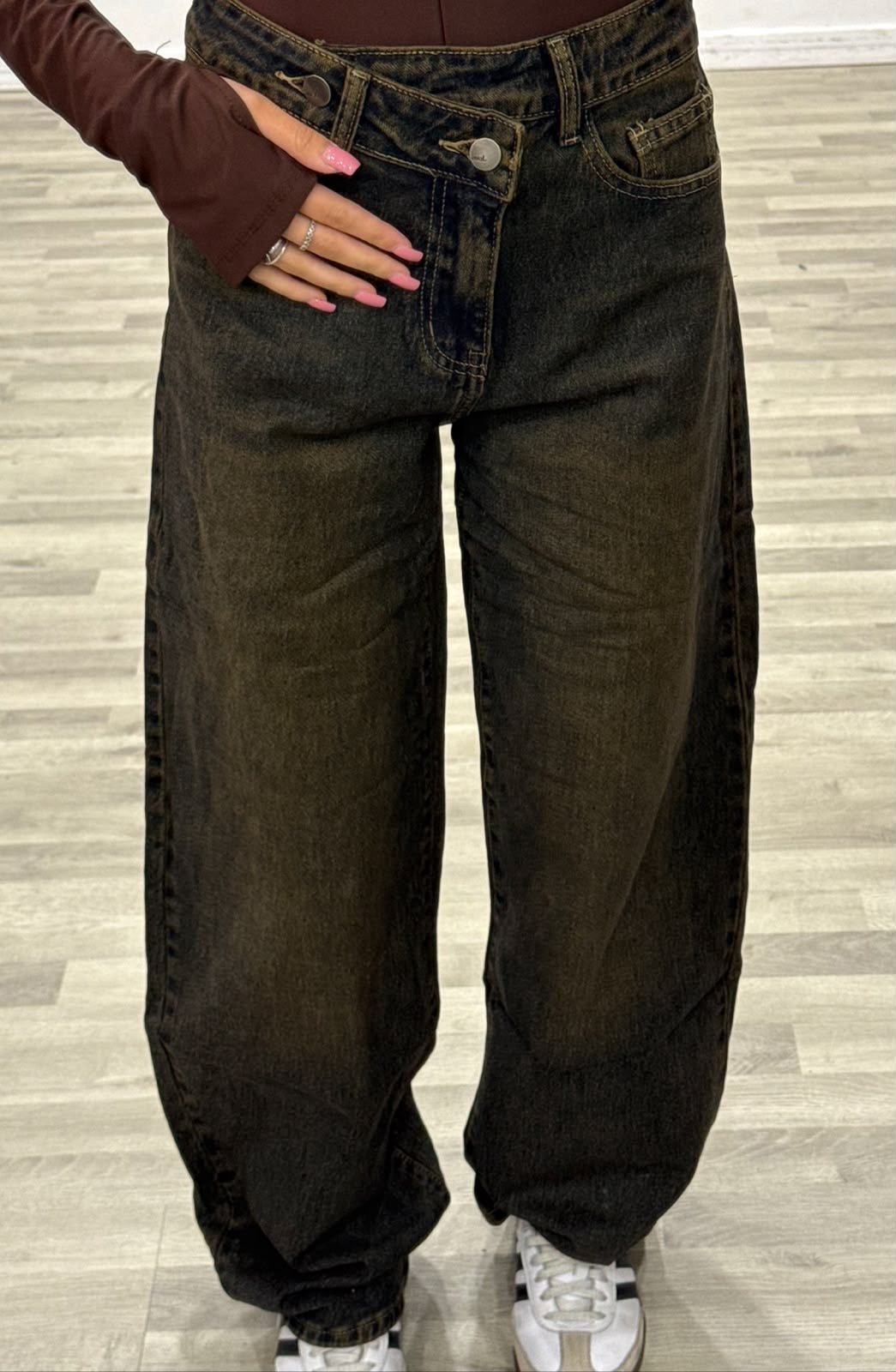 jeans trasvers vintage