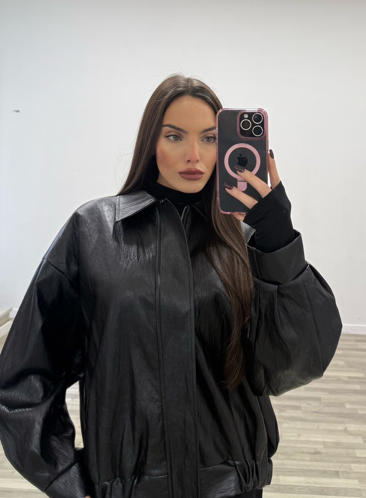 giubbino in ecopelle innovative