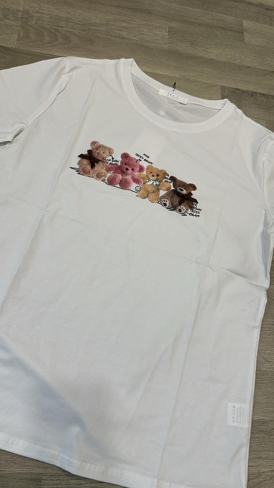 t-shirt quattro teddy