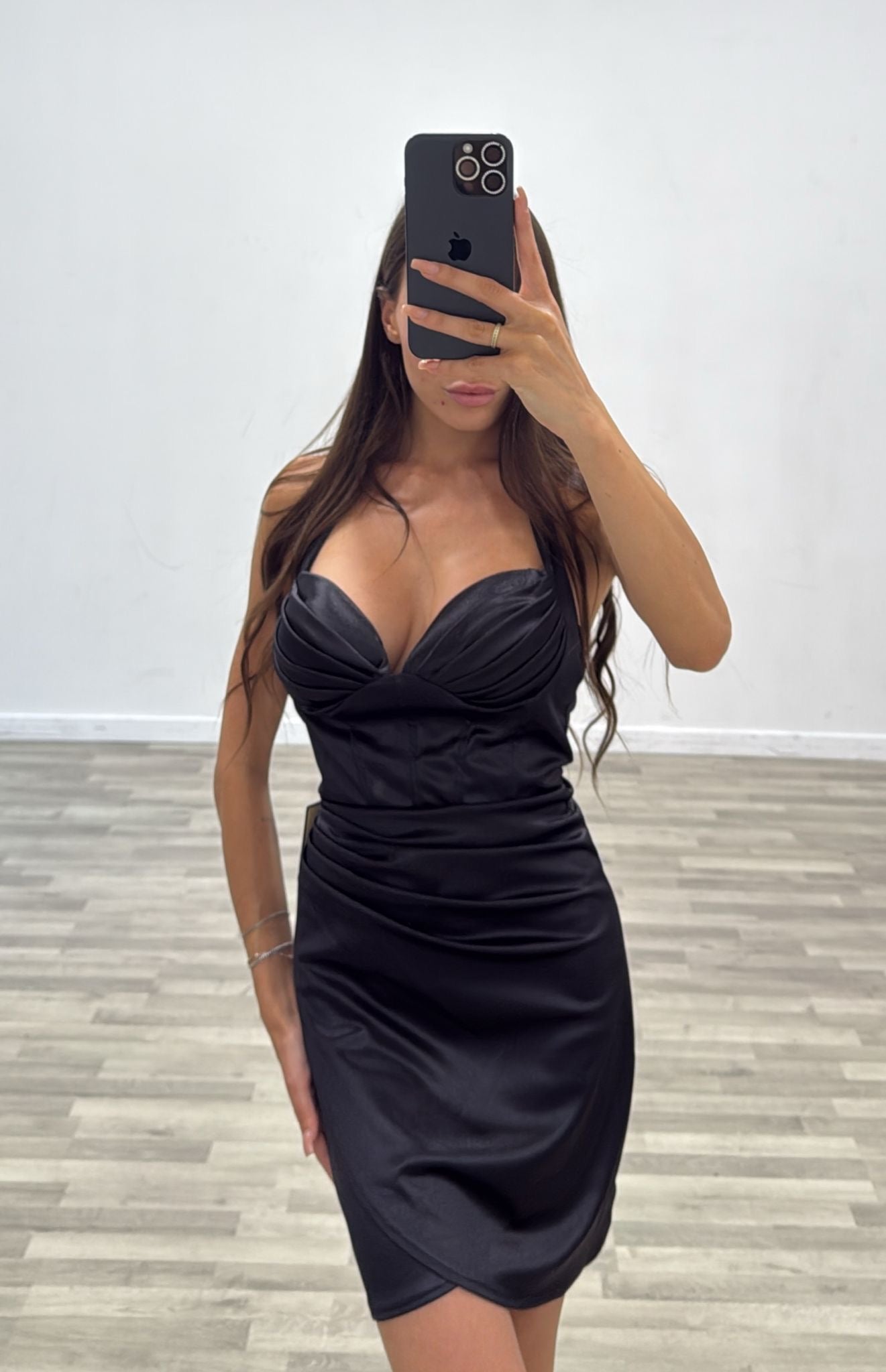 vestitino in raso carmen