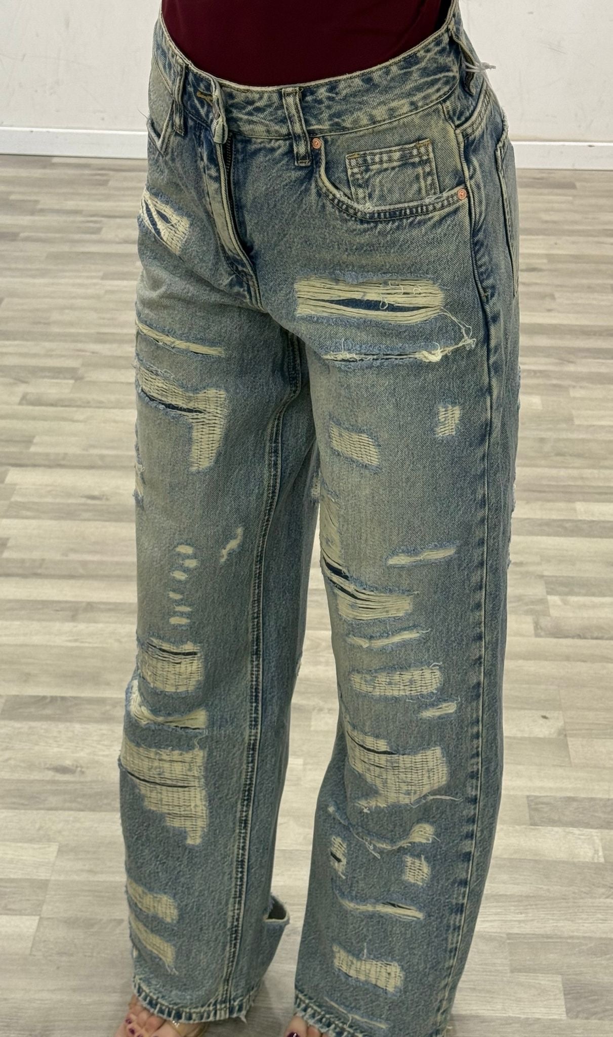 jeans sabbiato susy