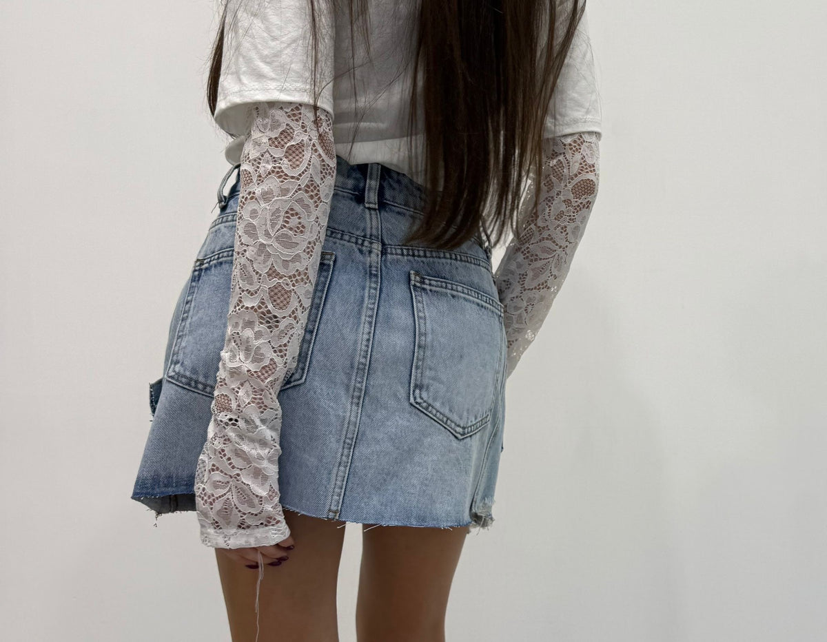 minigonna di jeans miami