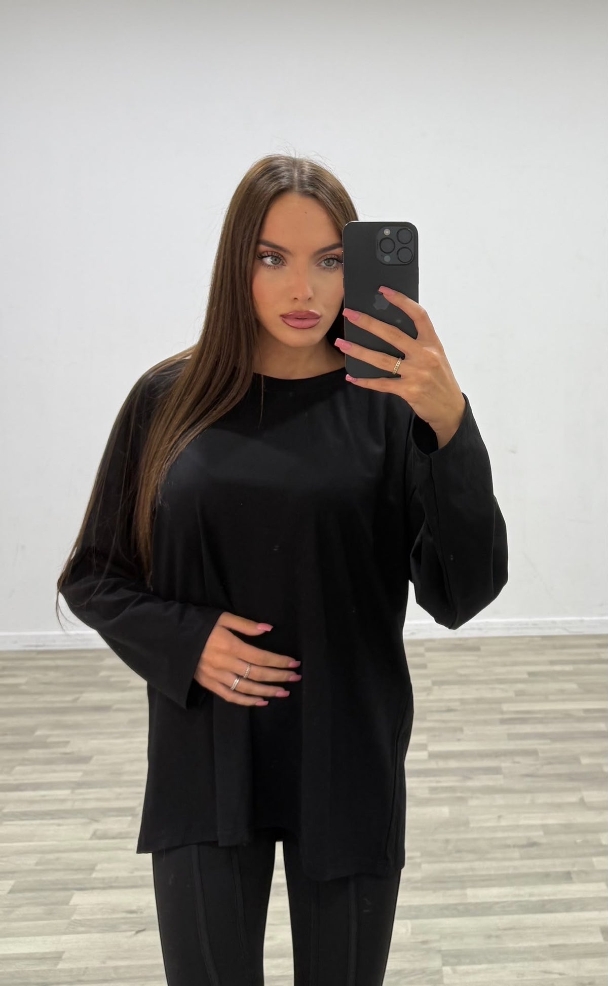 t-shirt maniche lunghe