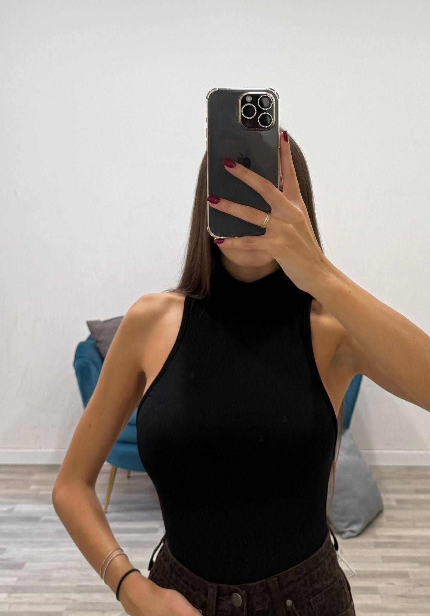 body giromanica di licra
