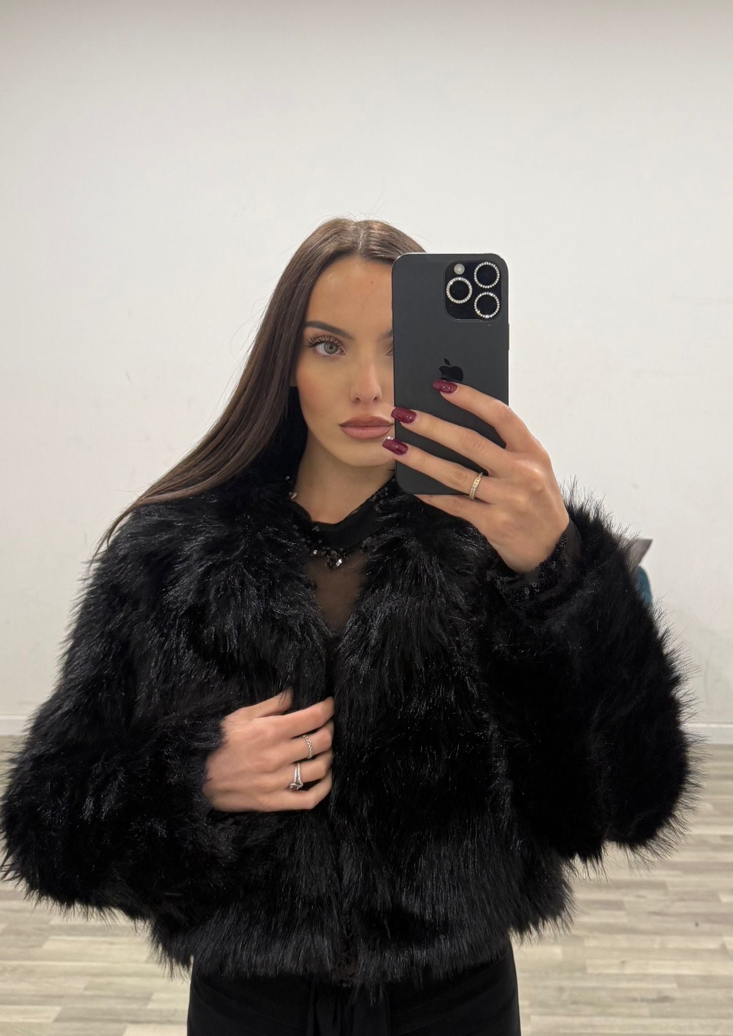 pelliccia corta night