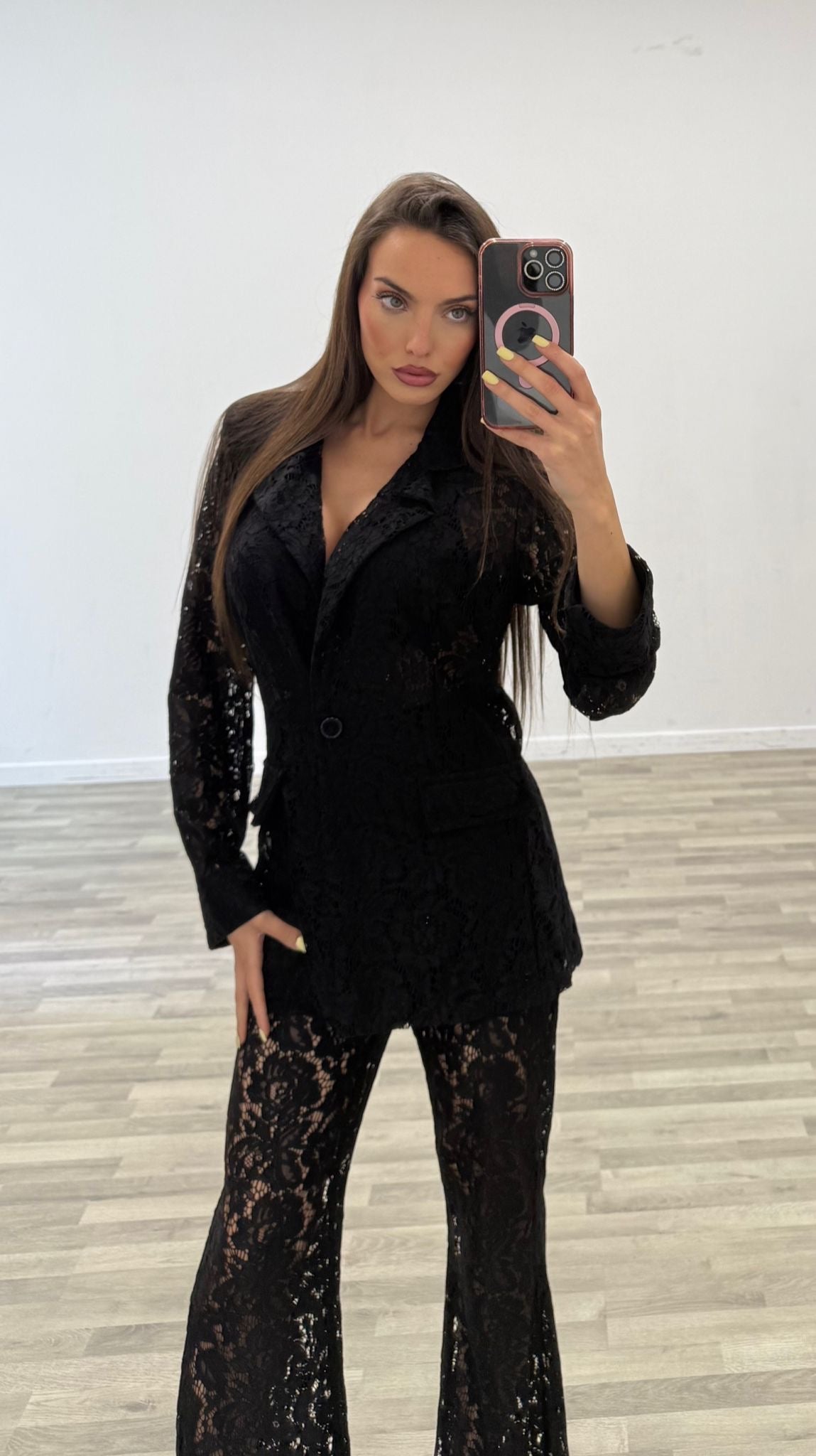 tailleur in pizzo