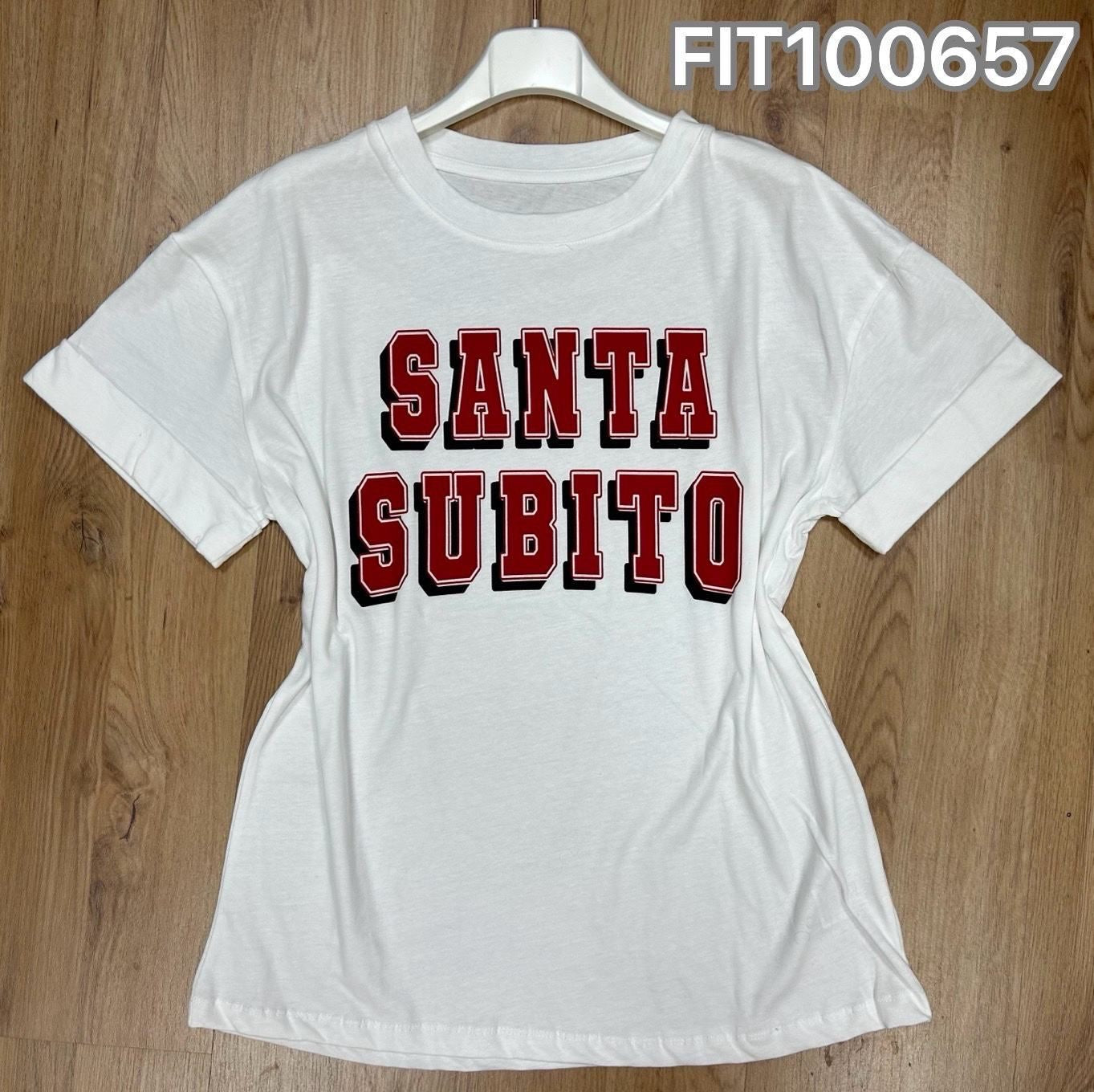 t-shirt santa subito giga